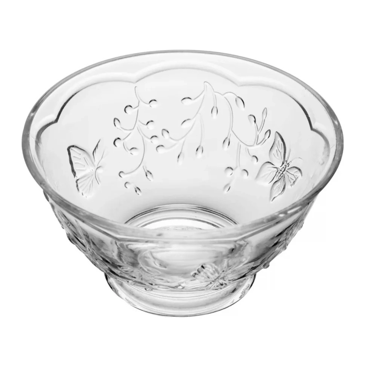 JOGO DE JANTAR CRISTAL ECOLÓGICO COM 20 PEÇAS NEW BUTTERFLY 