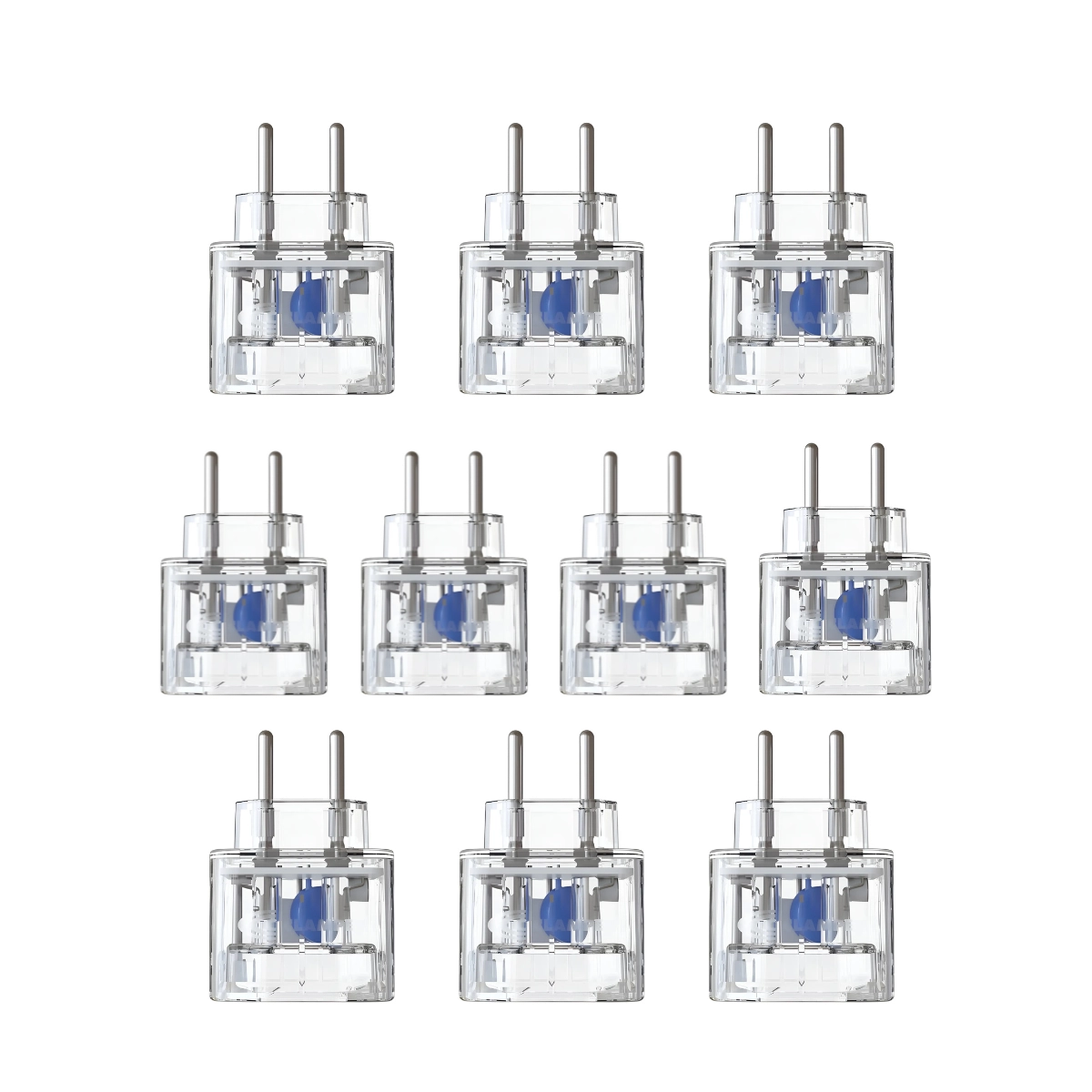 KIT 10 UNIDADES PROTETOR DE SURTOS DPS ICLAMPER POCKET 2 PINOS 10A