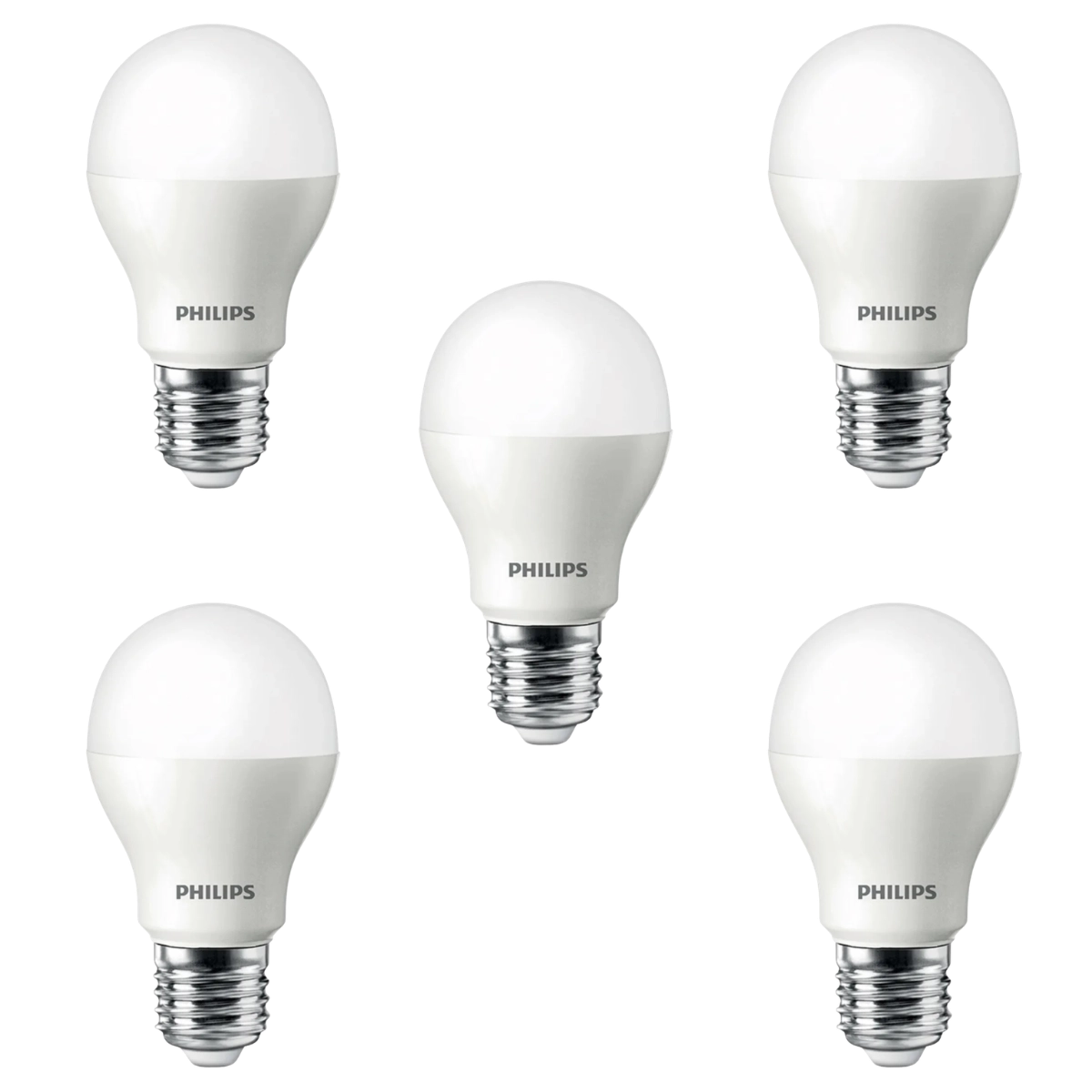 KIT 5 LÂMPADAS LED BULBO PHILIPS A60 9W 4000K 806LM BIVOLT KIT 5 LÂMPADAS LED BULBO PHILIPS A60 9W 4000K 806LM BIVOLT