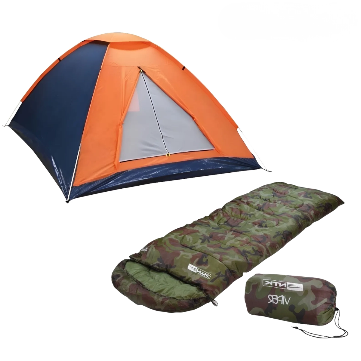 KIT BARRACA PANDA 3/4 E SACO DE DORMIR VIPER CAMUFLADO KIT BARRACA PANDA 3/4 E SACO DE DORMIR VIPER CAMUFLADO
