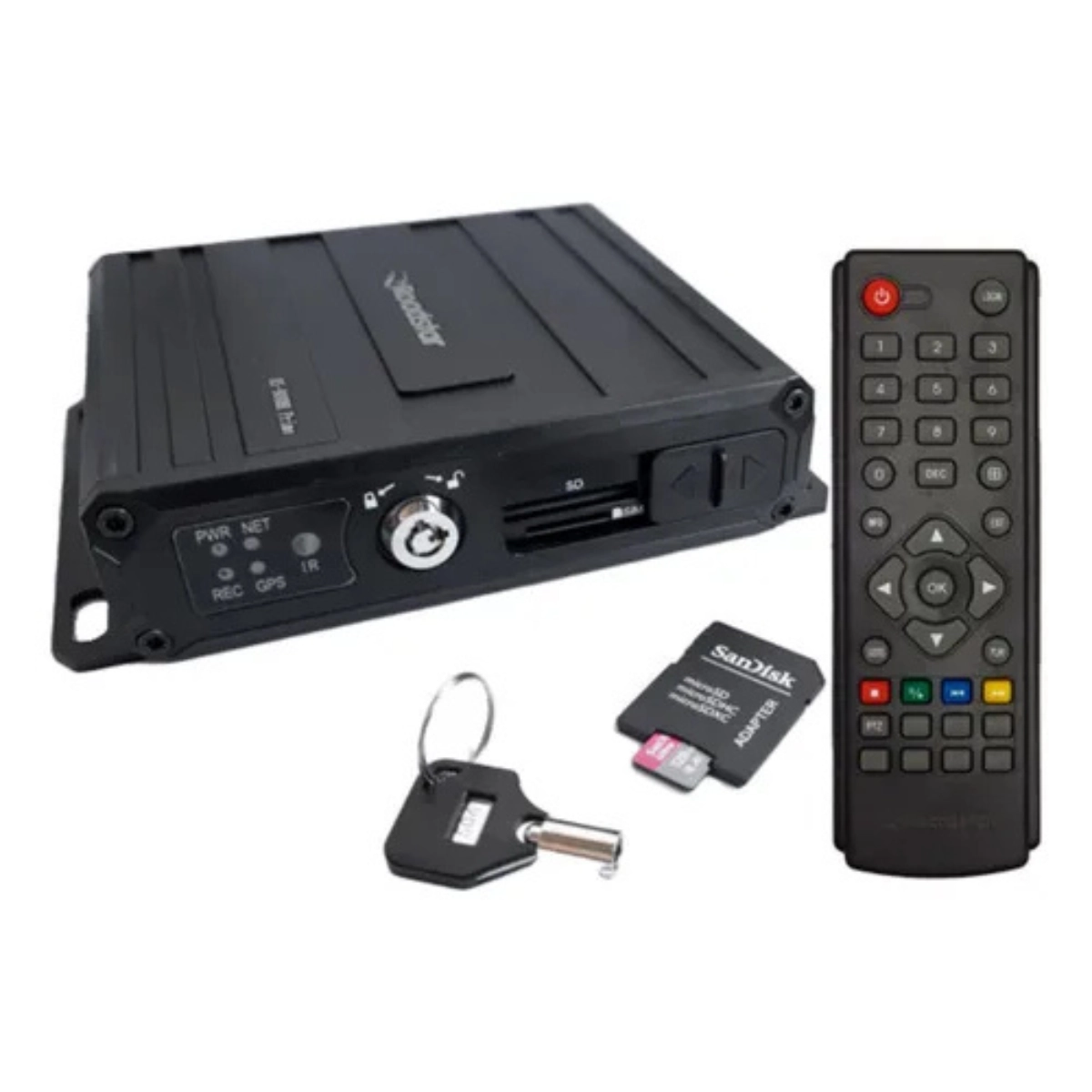 Kit cameras de Monitoramento e Gravação Veicular: 4G, GPS e Câmeras HD