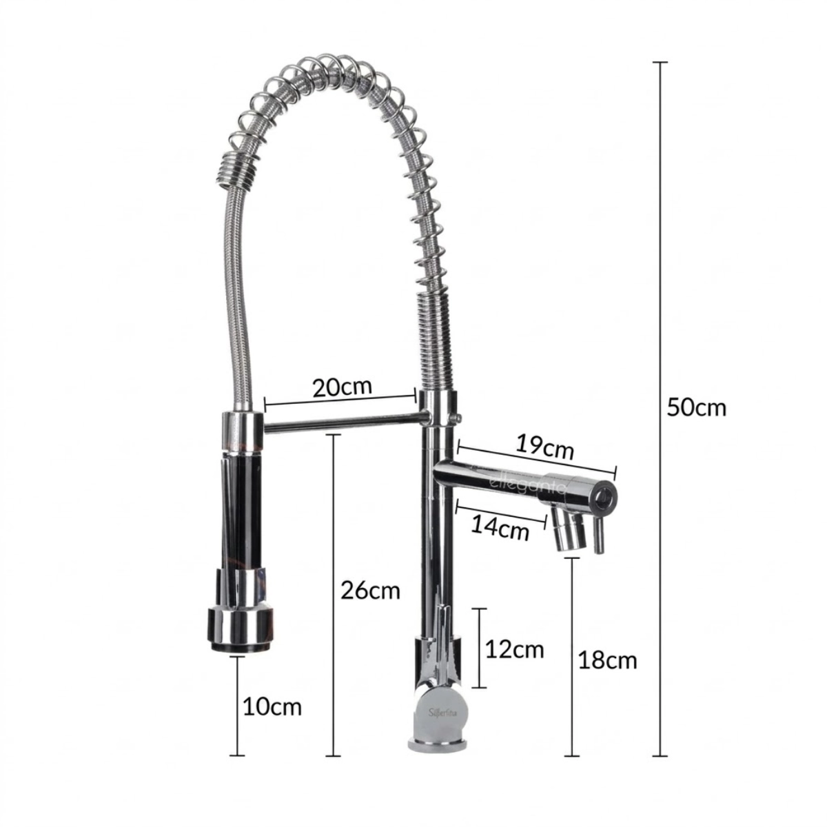 KIT CUBA GOURMET 60X42CM ACO INOX 304 COM ACESSORIOS E TORNEIRA