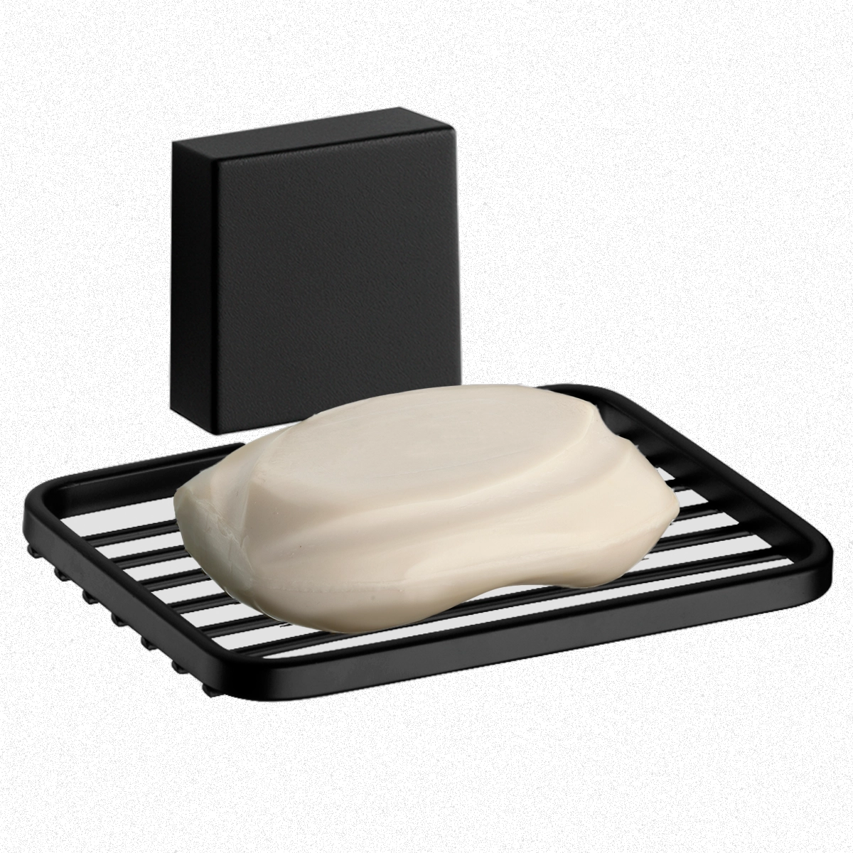 KIT DE BANHEIRO FIXARE 3 PECAS PRETO FOSCO SCHMITT