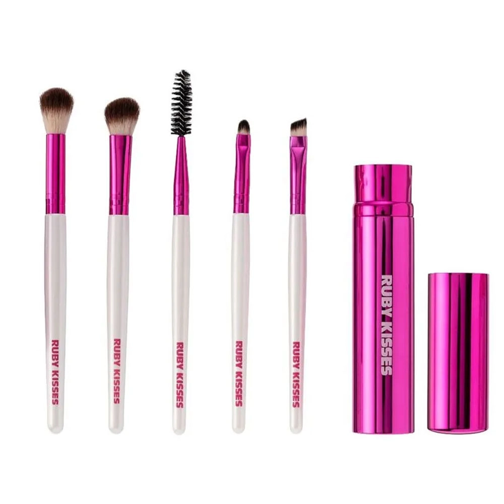 KIT DE PINCÉIS PARA OLHOS RUBY KISSES BRANCO RA02B