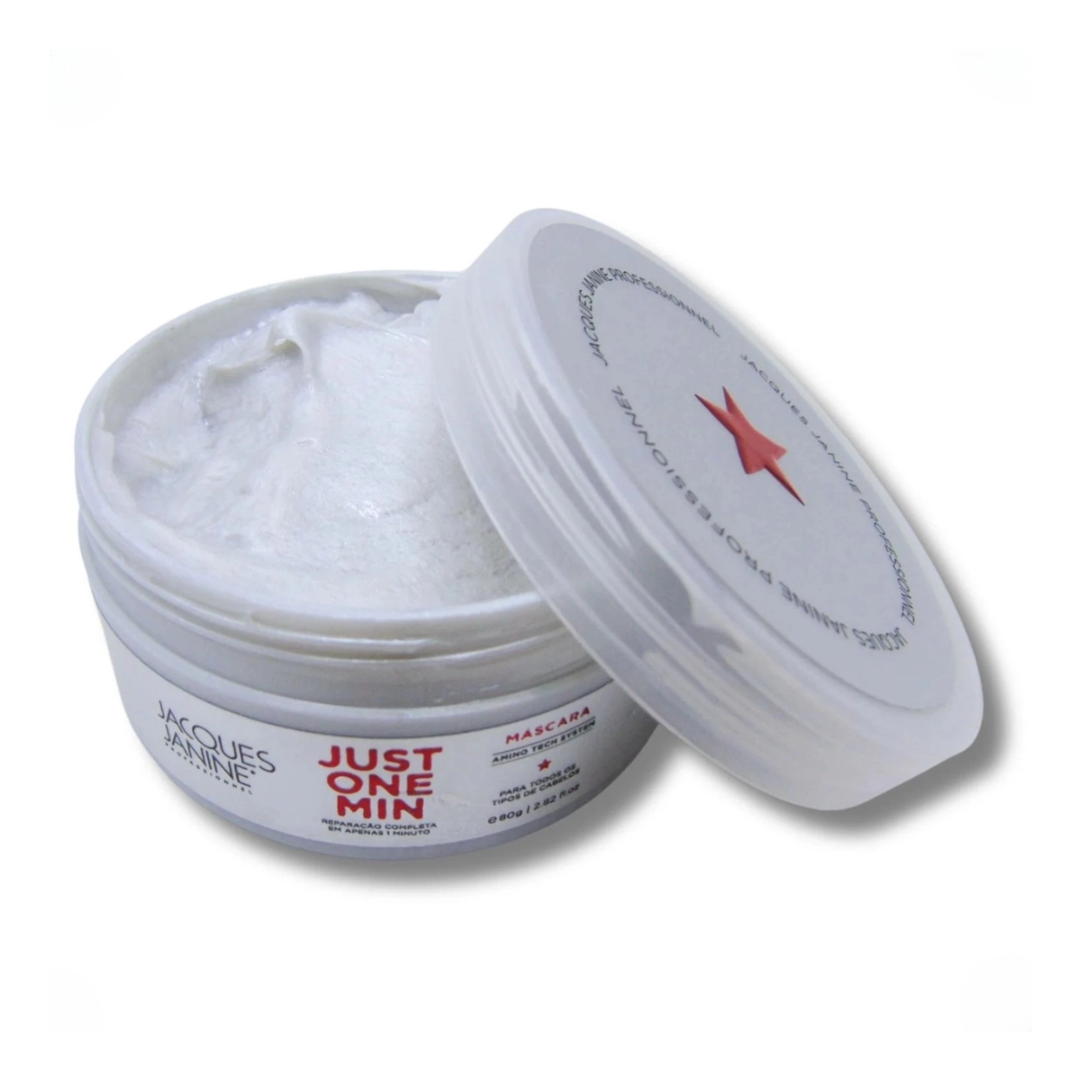 KIT JACQUES JANINE JUST ONE MINUTE SHAMPOO, CONDICIONADOR E MÁSCARA 80G