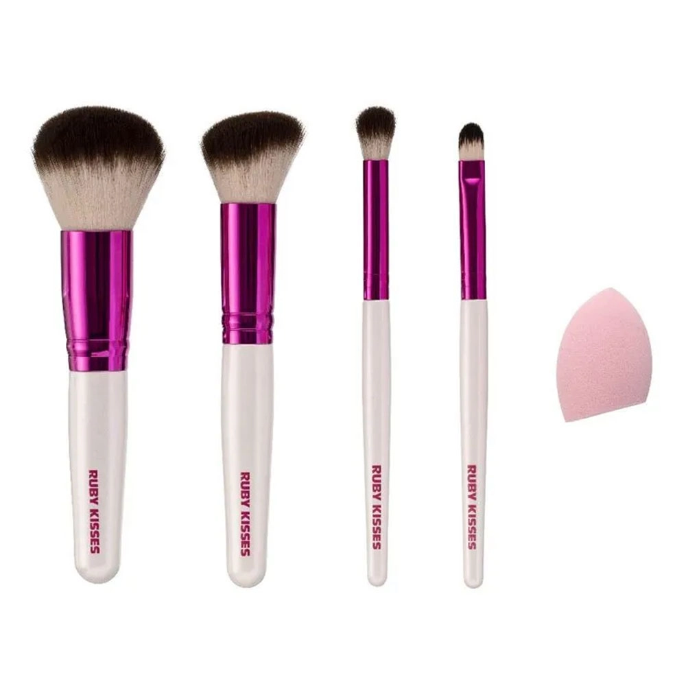 KIT KISS NEW YORK PINCEL DE ROSTO E CORRETIVO PARA OS OLHOS COR 15