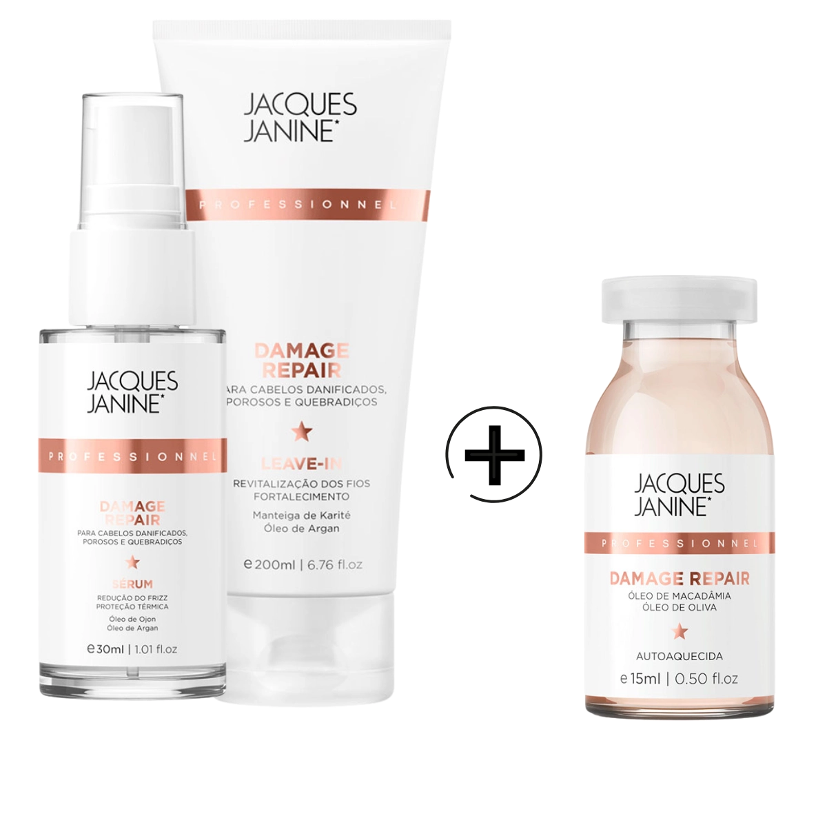 KIT LEAVE IN E SERUM REP MOLECULAR PLUS AMPOLA 15ML