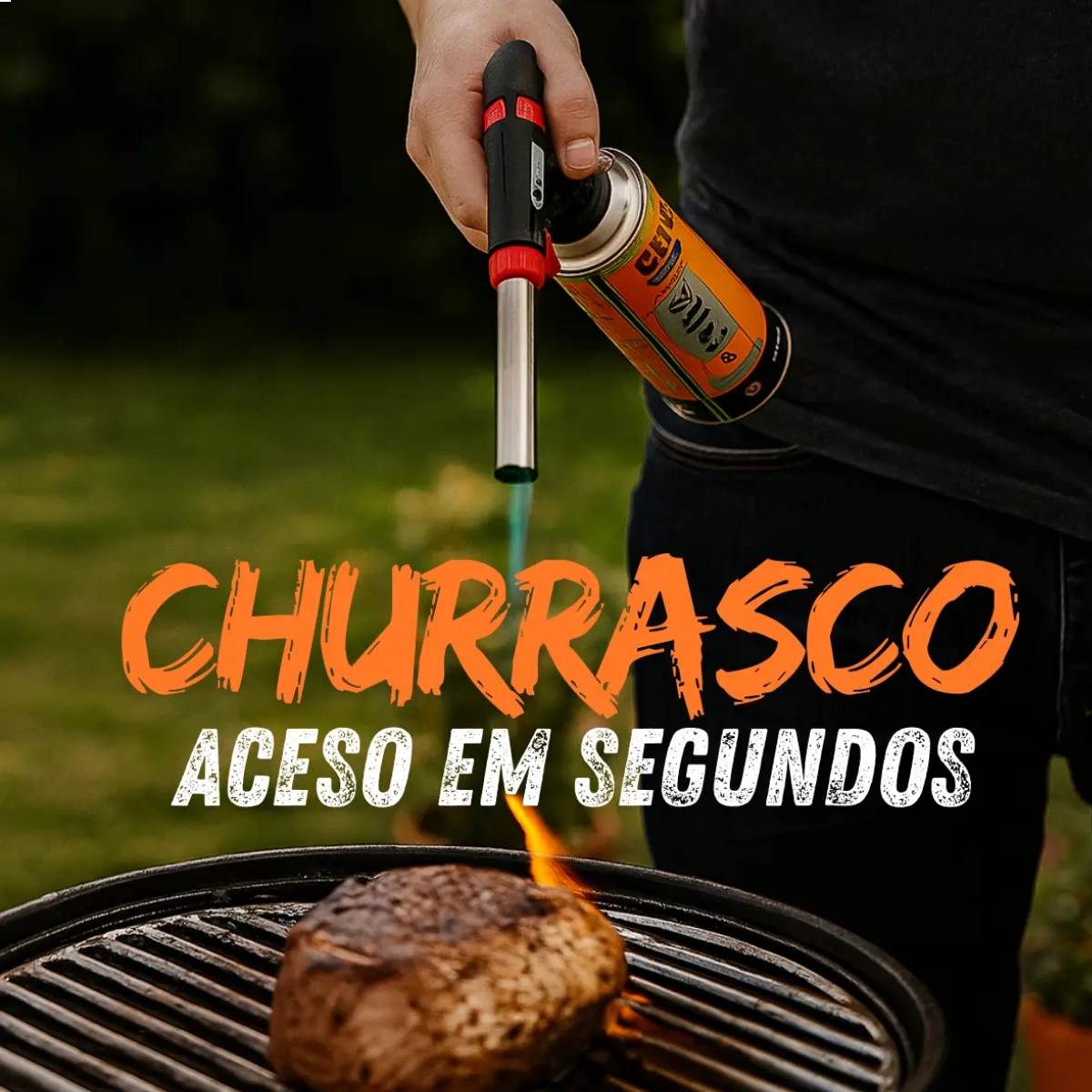 KIT MAÇARICO PORTÁTIL IKON NTK PRETO C 4 REFIS PARA CAMPING E TRILHAS KIT MAÇARICO PORTÁTIL IKON NTK PRETO C 4 REFIS PARA CAMPING E TRILHAS