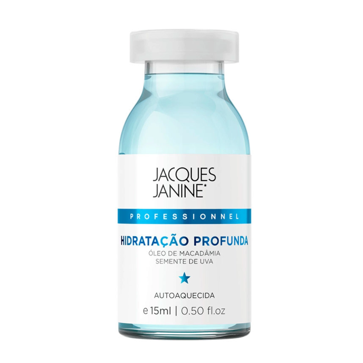 KIT MASCARA CAPILAR PLUS AMPOLA 15ML LISO ABSOLUTO JACQUES JANINE