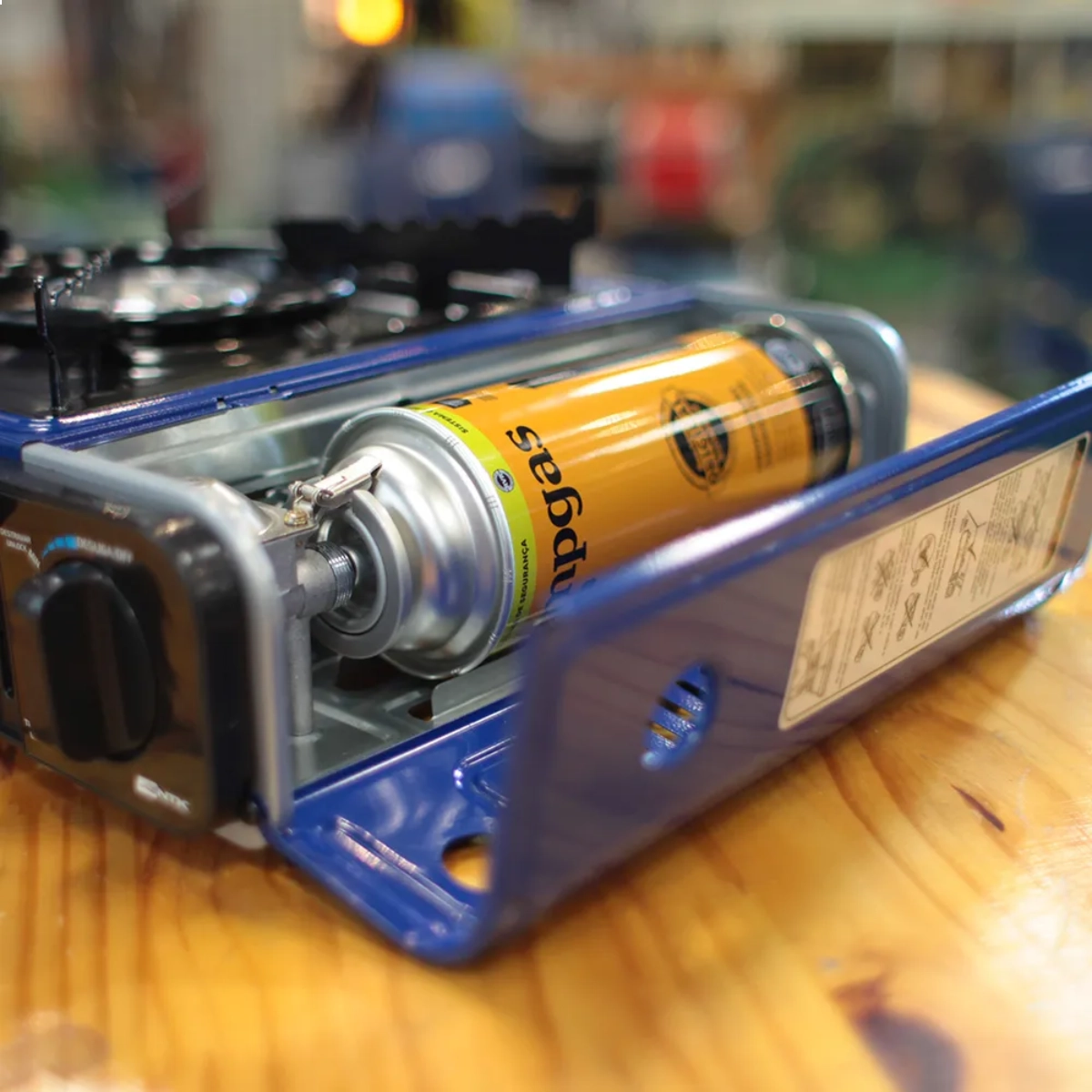 KIT REFIL 12 CARTUCHOS DE GAS PRA MAÇARICO FOGAREIRO PORTATIL