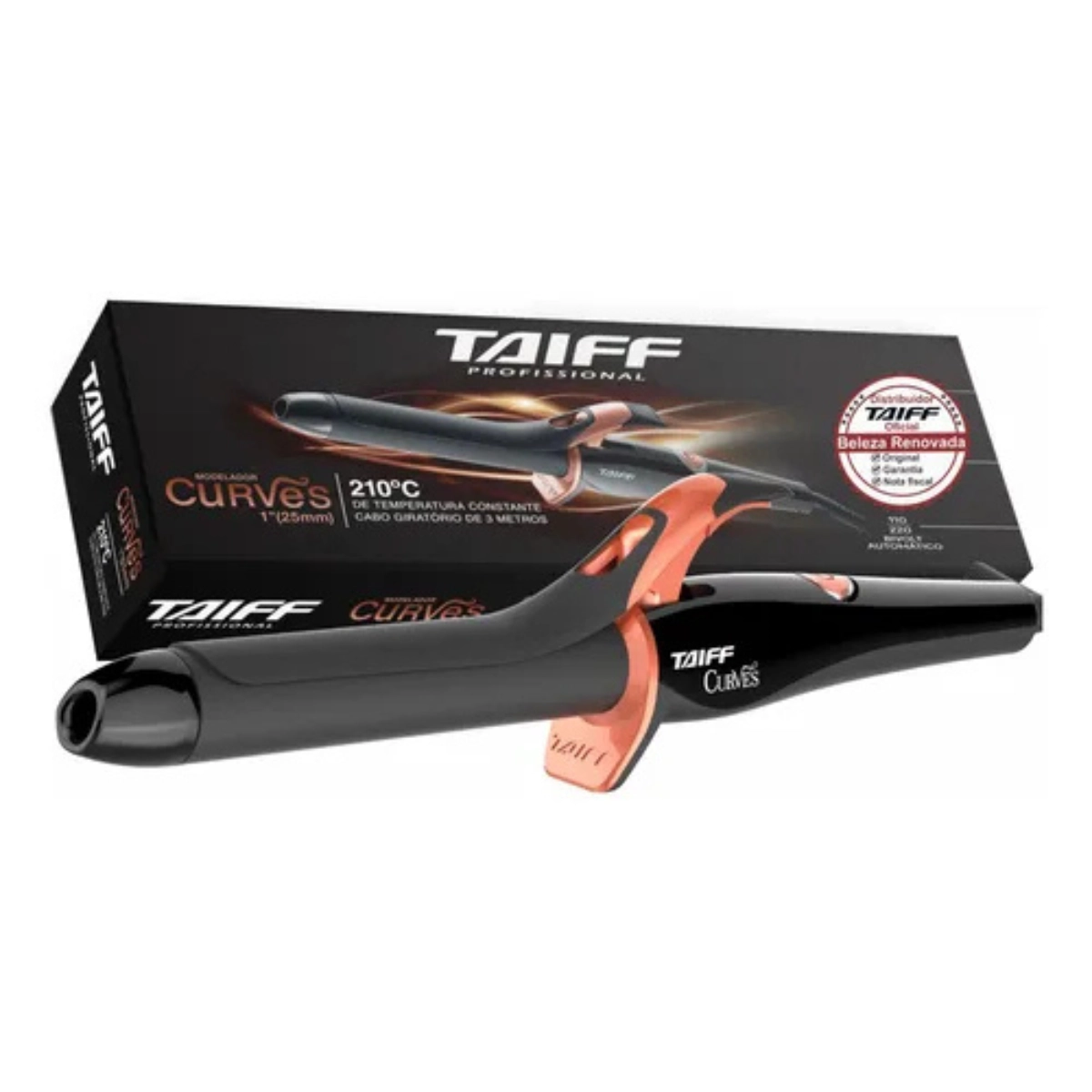 KIT TAIFF MODELADOR DE CACHOS CURVES E ESCOVA EASY KIT TAIFF MODELADOR DE CACHOS CURVES E ESCOVA EASY