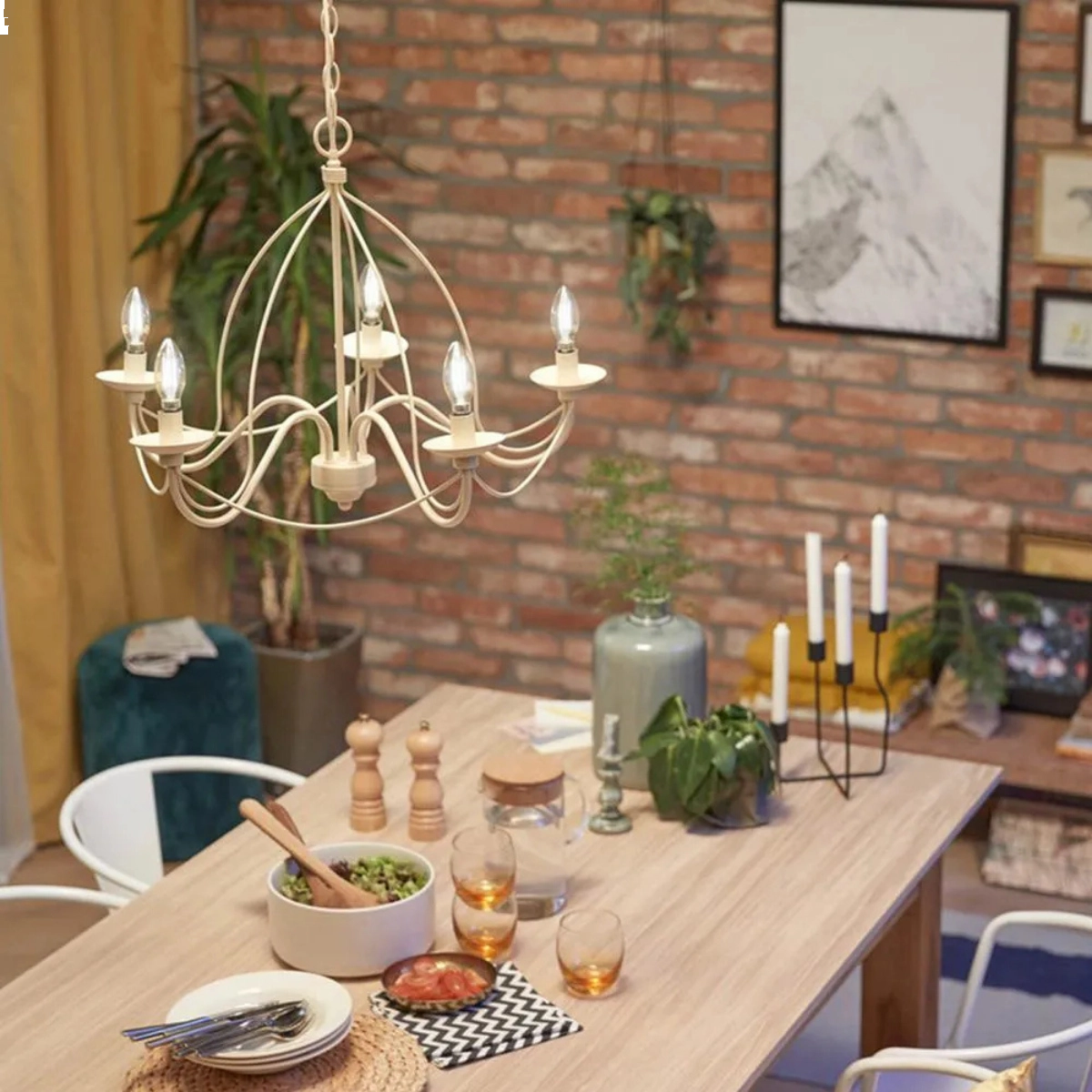 LAMPADA DE LED BRANCA VELA PHILIPS 6500K 3,5W E14 ADAPTADOR E27