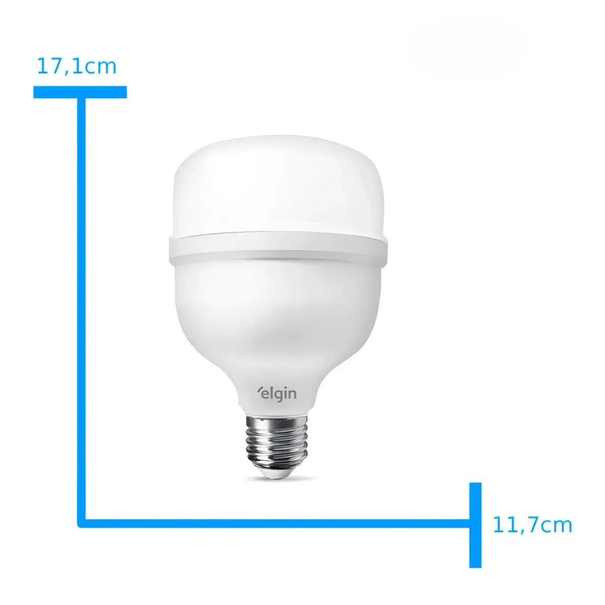 LAMPADA LED BULBO ALTA POTENCIA 50W ELGIN 6500K BRANCO FRIO 