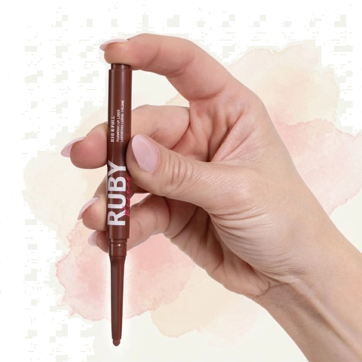 LAPISEIRA LABIAL DE VOLUME RUBY KISSES BIG FULL COR NUDE