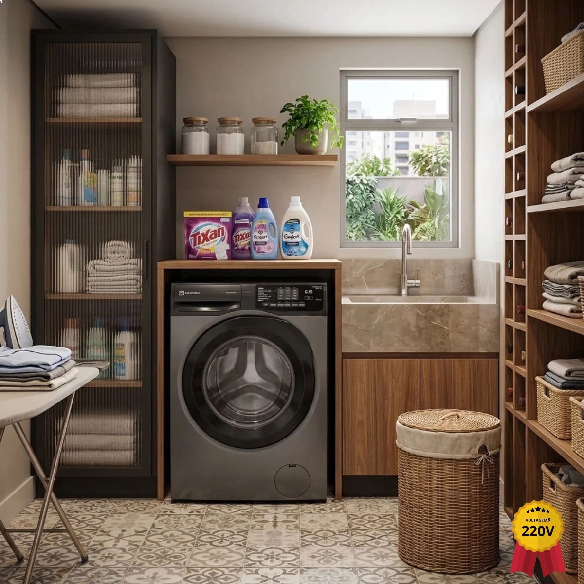 LAVA E SECA ELECTROLUX 12KG 220V ÁGUA QUENTE E LAVAGEM INTELIGENTE LAVA E SECA ELECTROLUX 12KG 220V ÁGUA QUENTE E LAVAGEM INTELIGENTE