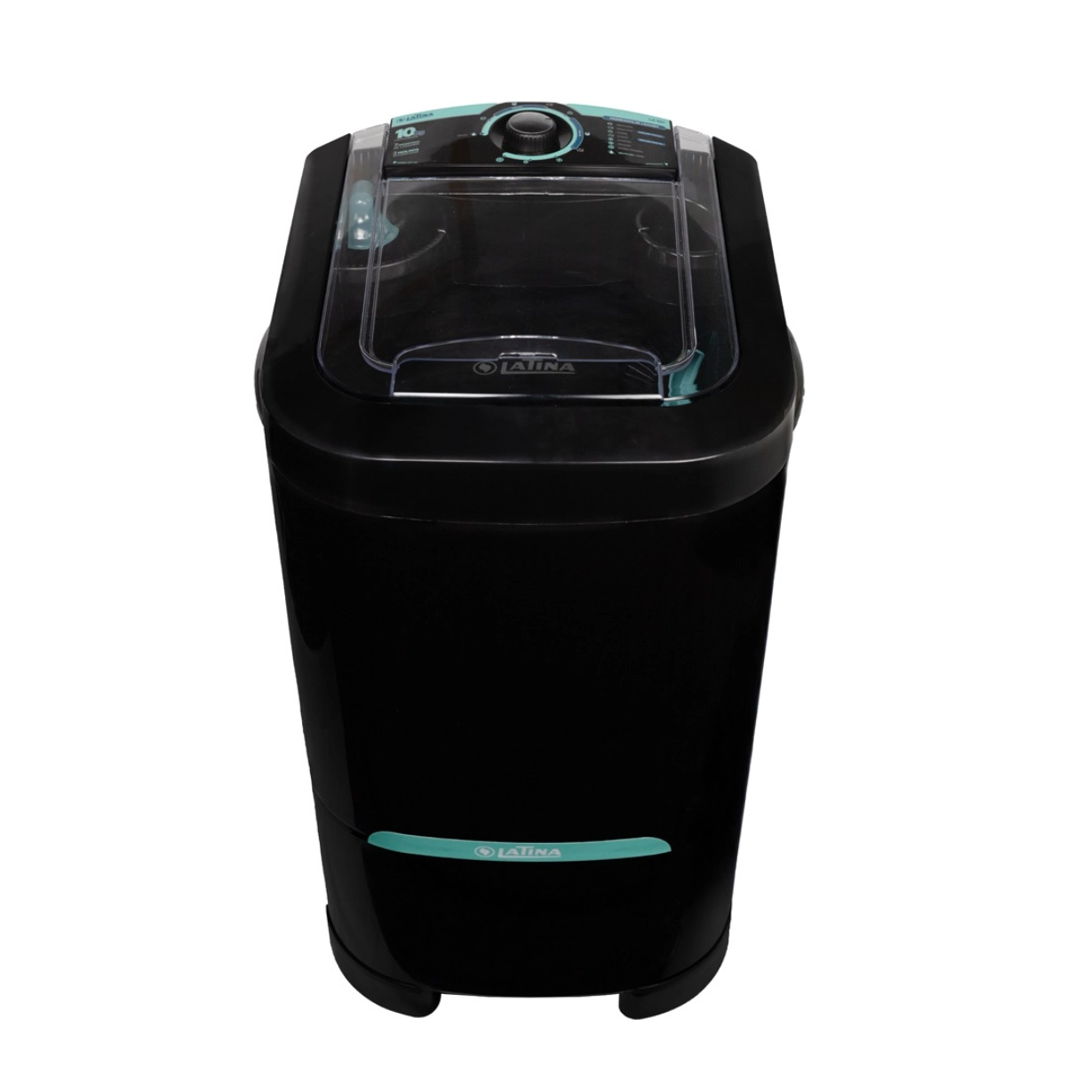 LAVADORA DE ROUPAS SEMIAUTOMATICA PRETA LA551 10KG 7 PROGRAMAS 127V