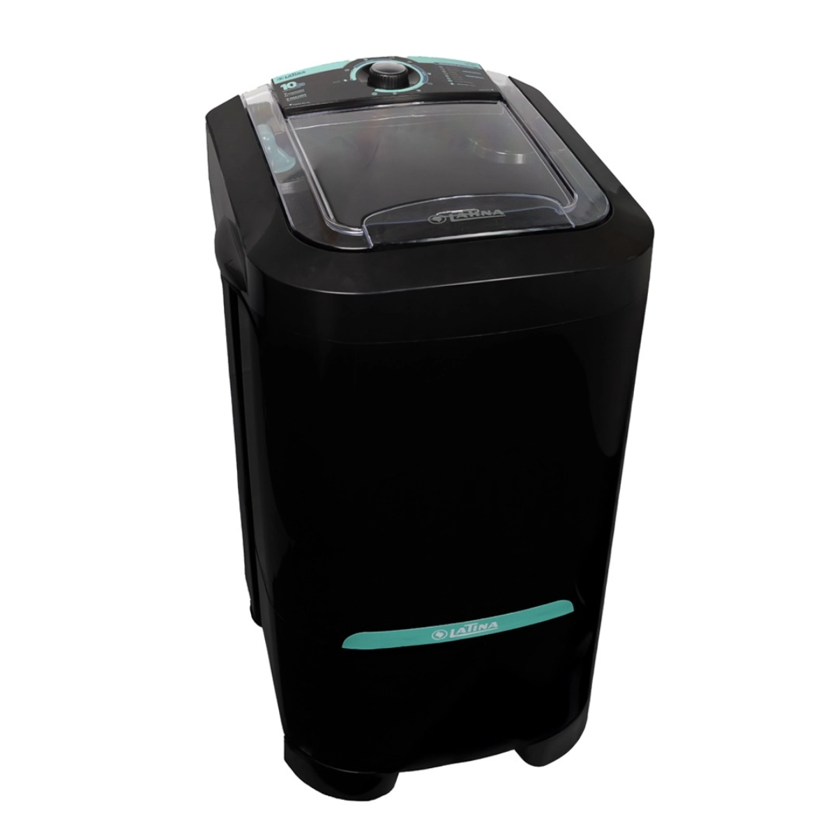 LAVADORA DE ROUPAS SEMIAUTOMATICA PRETA LA551 10KG 7 PROGRAMAS 127V