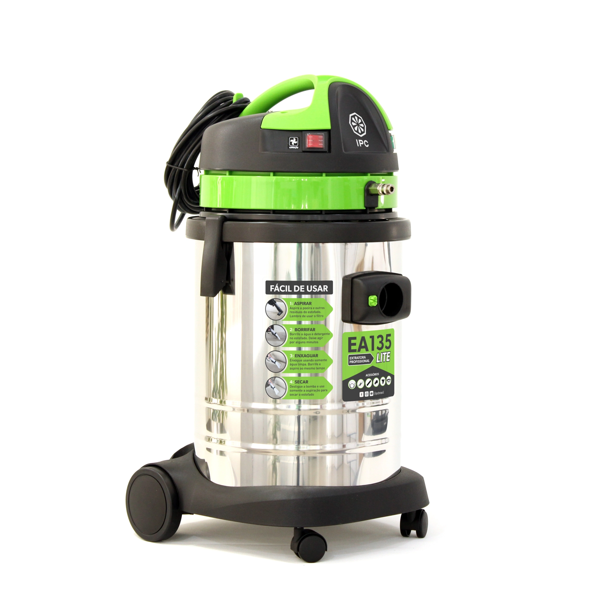 Lavadora Extratora Ipc Brasil A135 Lite 127v