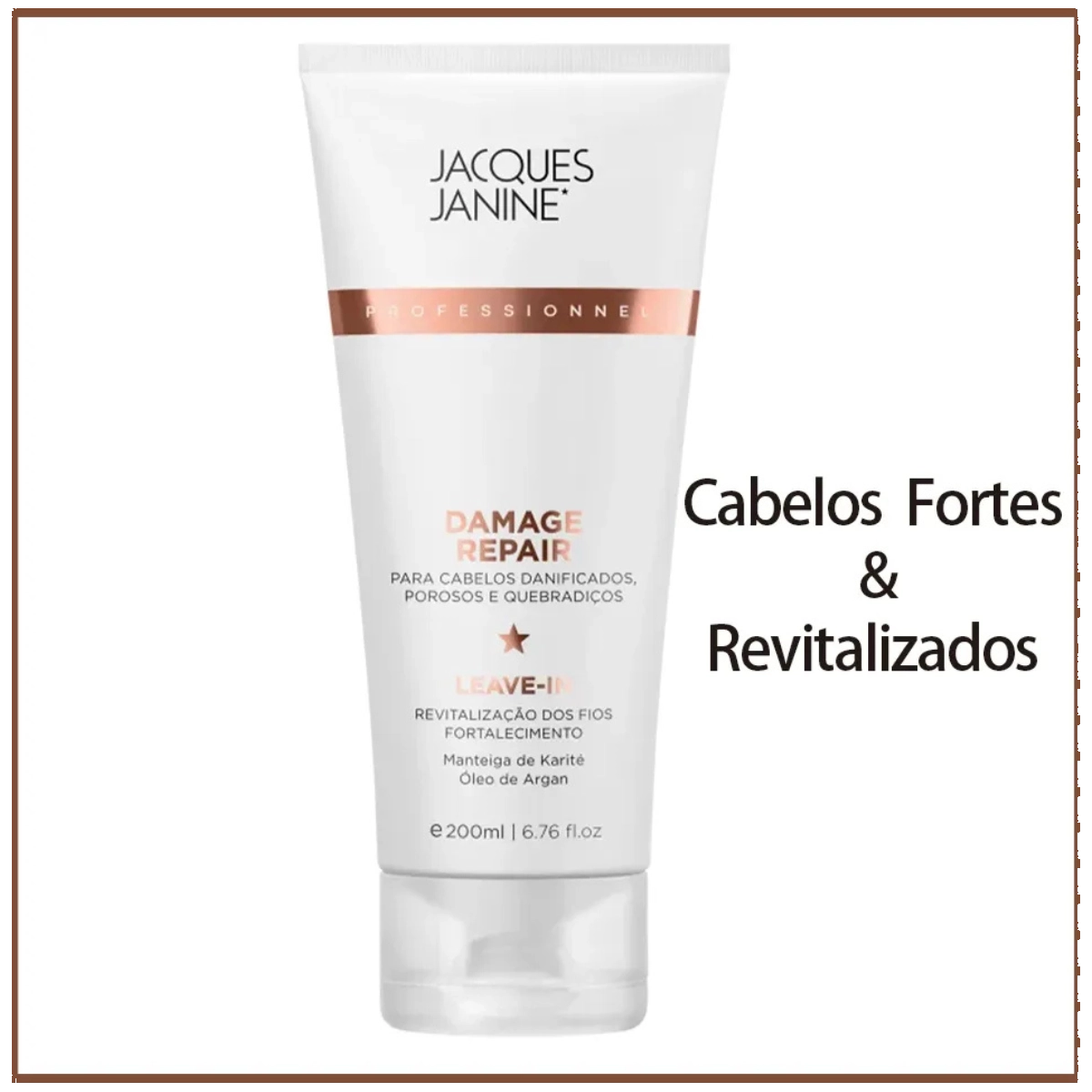 LEAVE-IN REPARADOR DE DANOS JACQUES JANINE 200ML