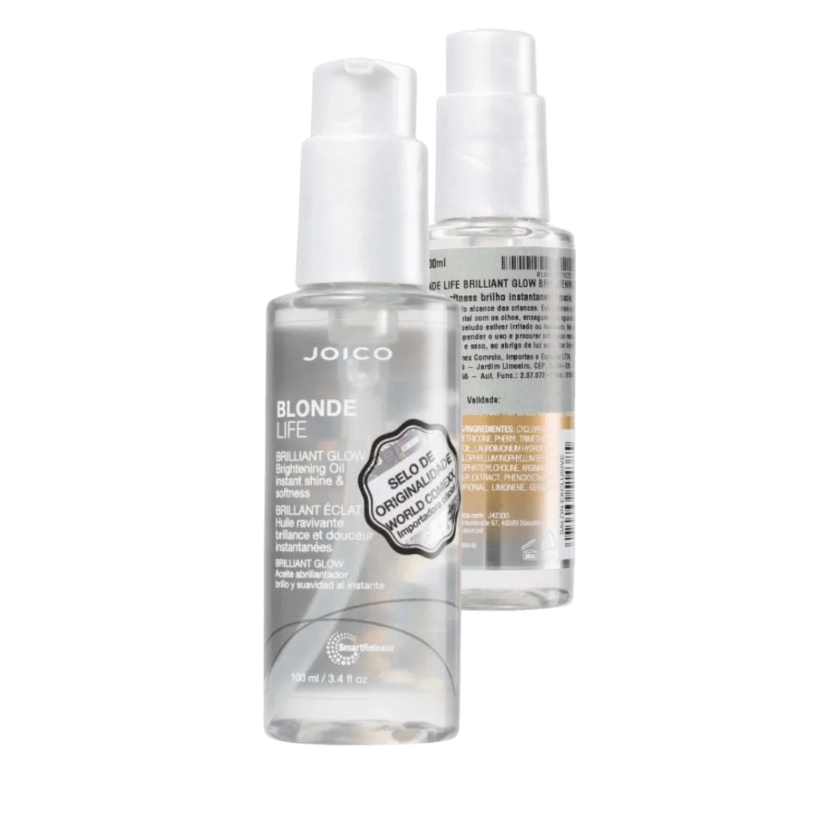 ÓLEO CAPILAR ILUMINADOR PARA CABELOS LOIROS JOICO BLONDE LIFE 100 ML