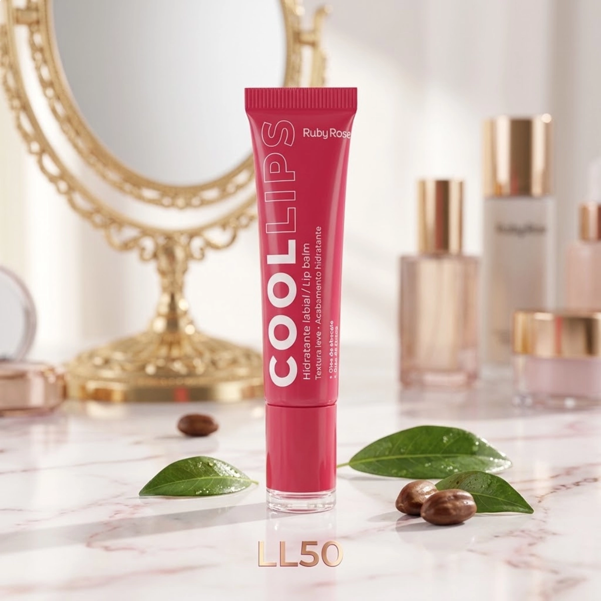 LIP BALM COOL LIPS HIDRATANTE LABIAL LL50 BY RUBY ROSE LIP BALM COOL LIPS HIDRATANTE LABIAL LL50 BY RUBY ROSE