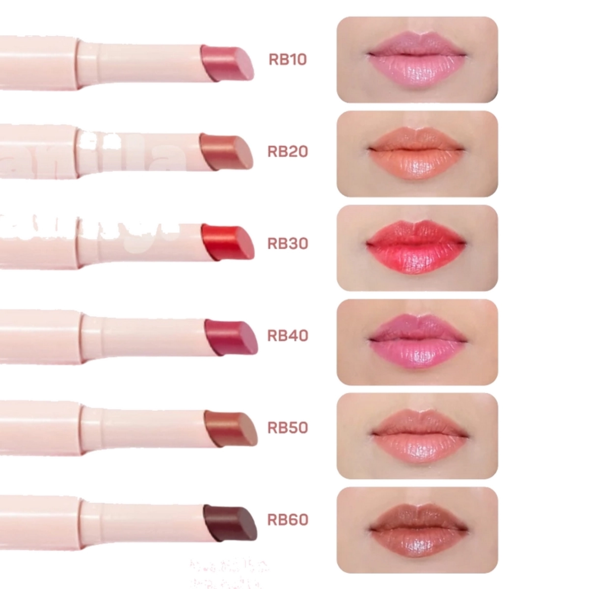 LIP BALM RADIANCE BALM HIDRATANTE RB50 HBL6501-5 RUBYROSE LIP BALM RADIANCE BALM HIDRATANTE RB50 HBL6501-5 RUBYROSE