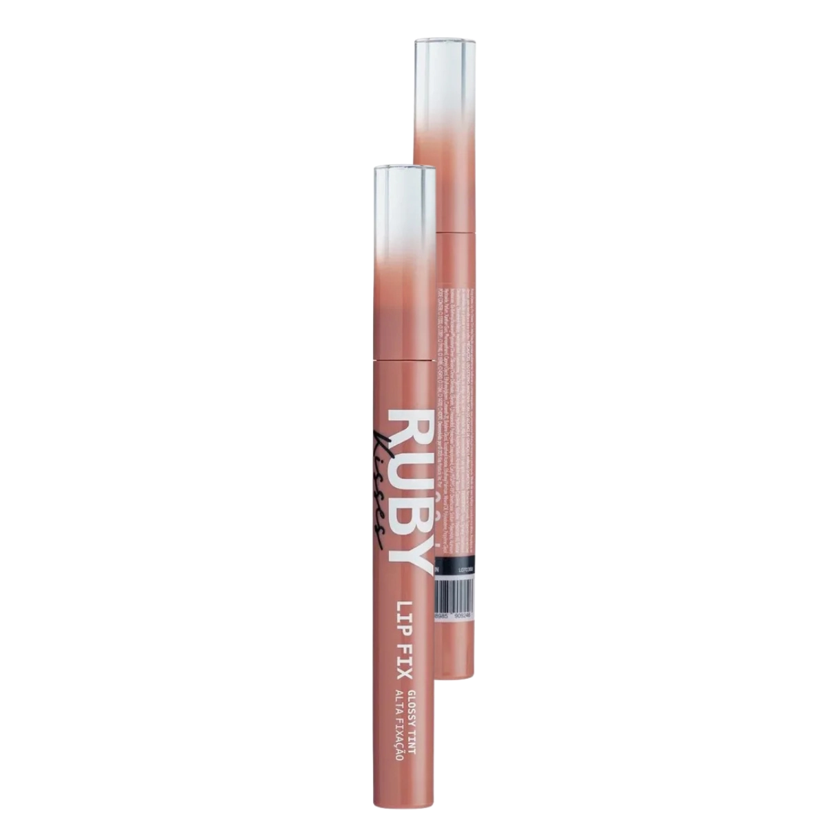 LIP FIX RUBY KISSES GLOSSY TINT ALTA FIXAÇÃO ROSY BROWN