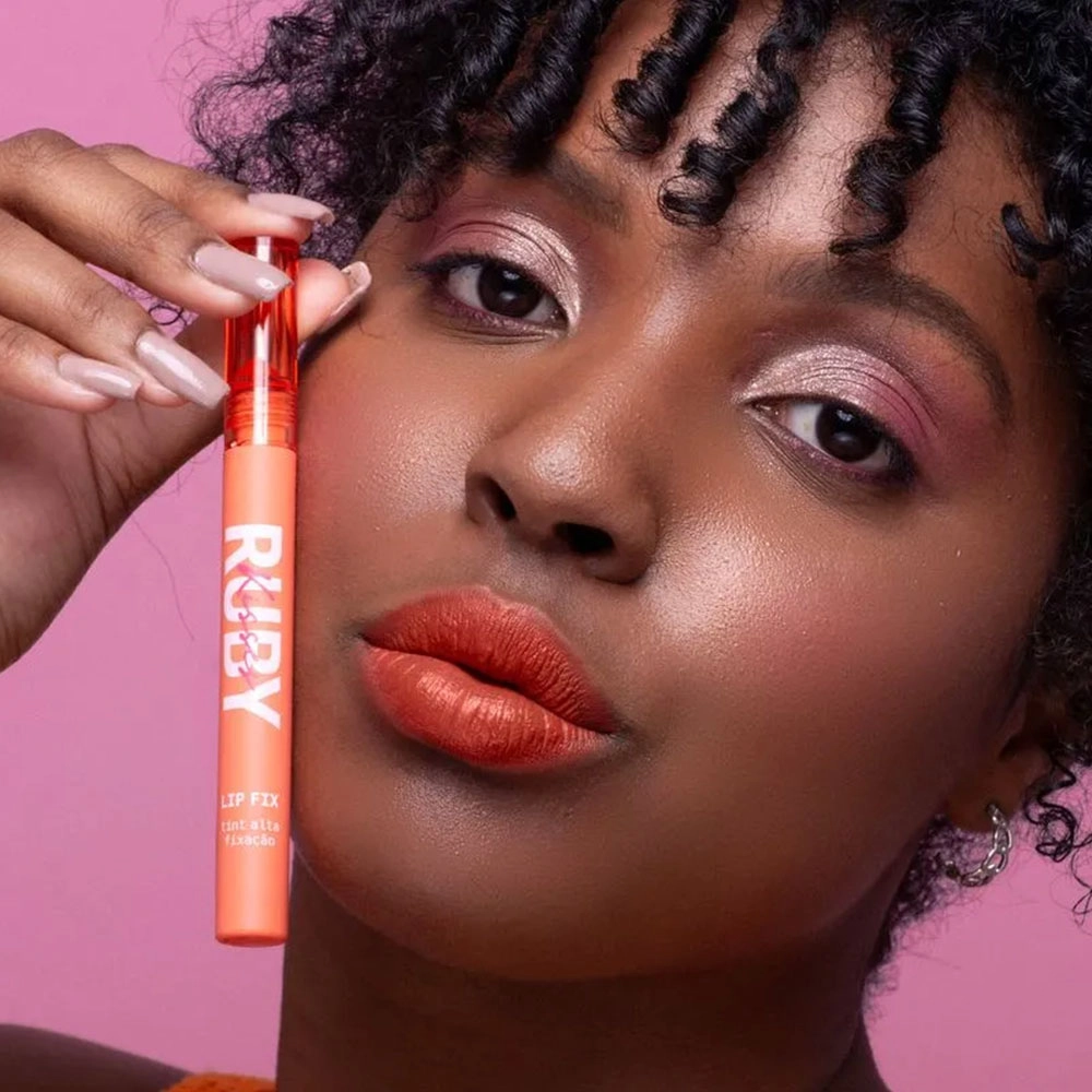 LIP FIX TINT LARANJA PARA LÁBIOS 2,3 ML RUBY KISSES LLT01B