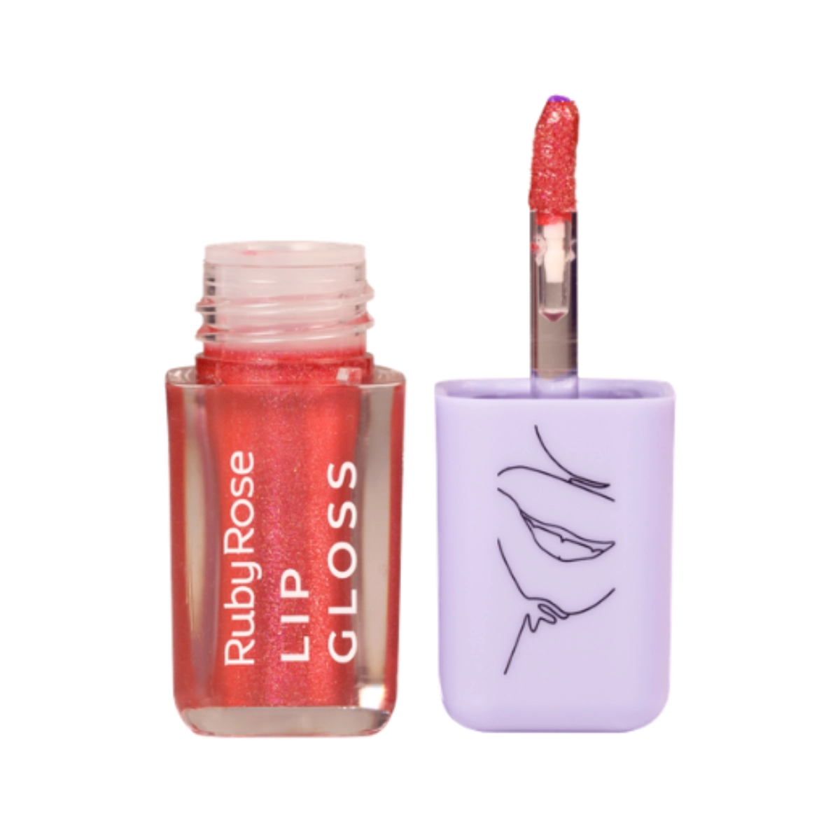LIP GLOSS BRILHANTE FIREWORK CRUSH RUBY ROSE HB82344N 4,5G