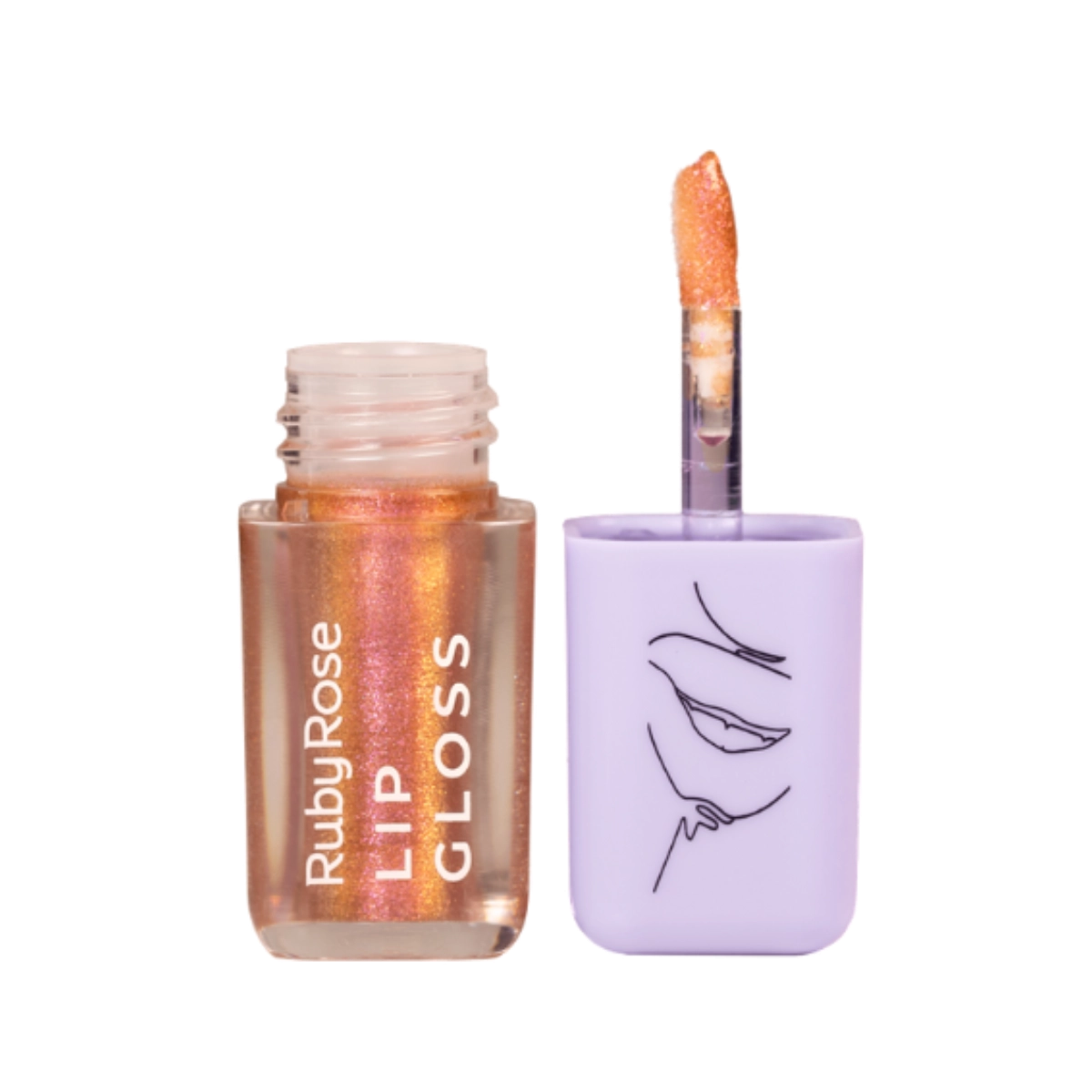 LIP GLOSS BRILHANTE SHOOTING STAR RUBY ROSE HB82343N 4,5G