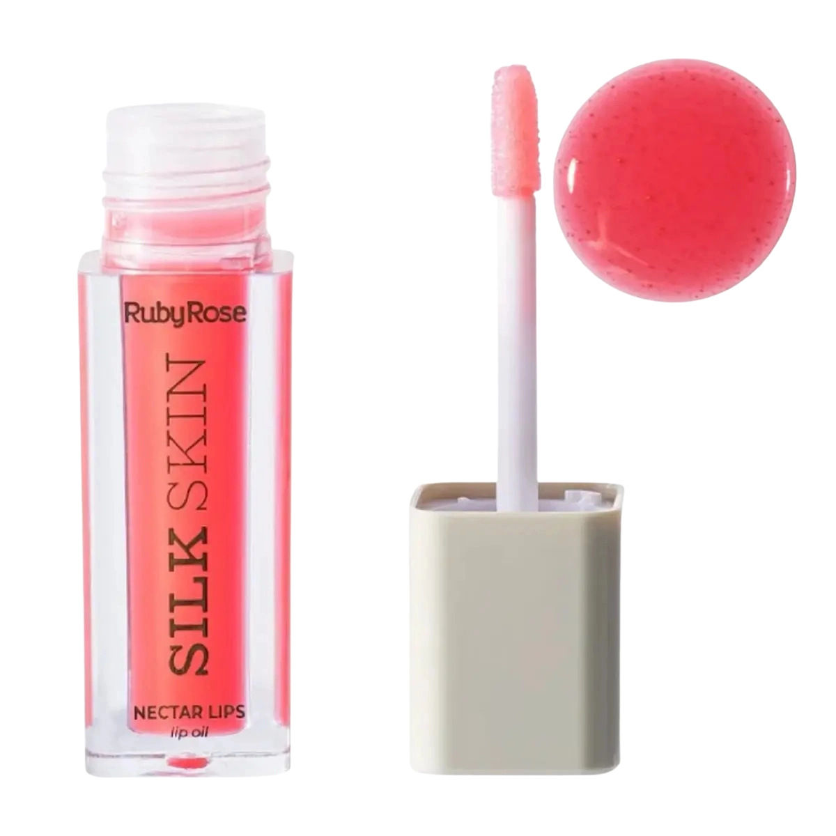 LIP OIL GLOSS BRILHO LABIAL RUBY ROSE NECTAR LIPS SHINE ROUG