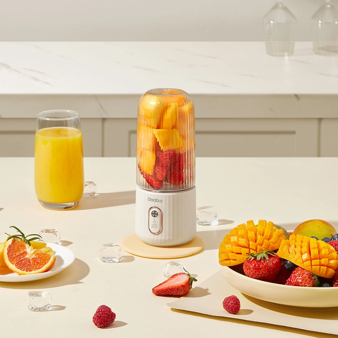 Liquidificador Pocket Usb 2 Copos C/ 350ml E 280ml 4 Lâminas