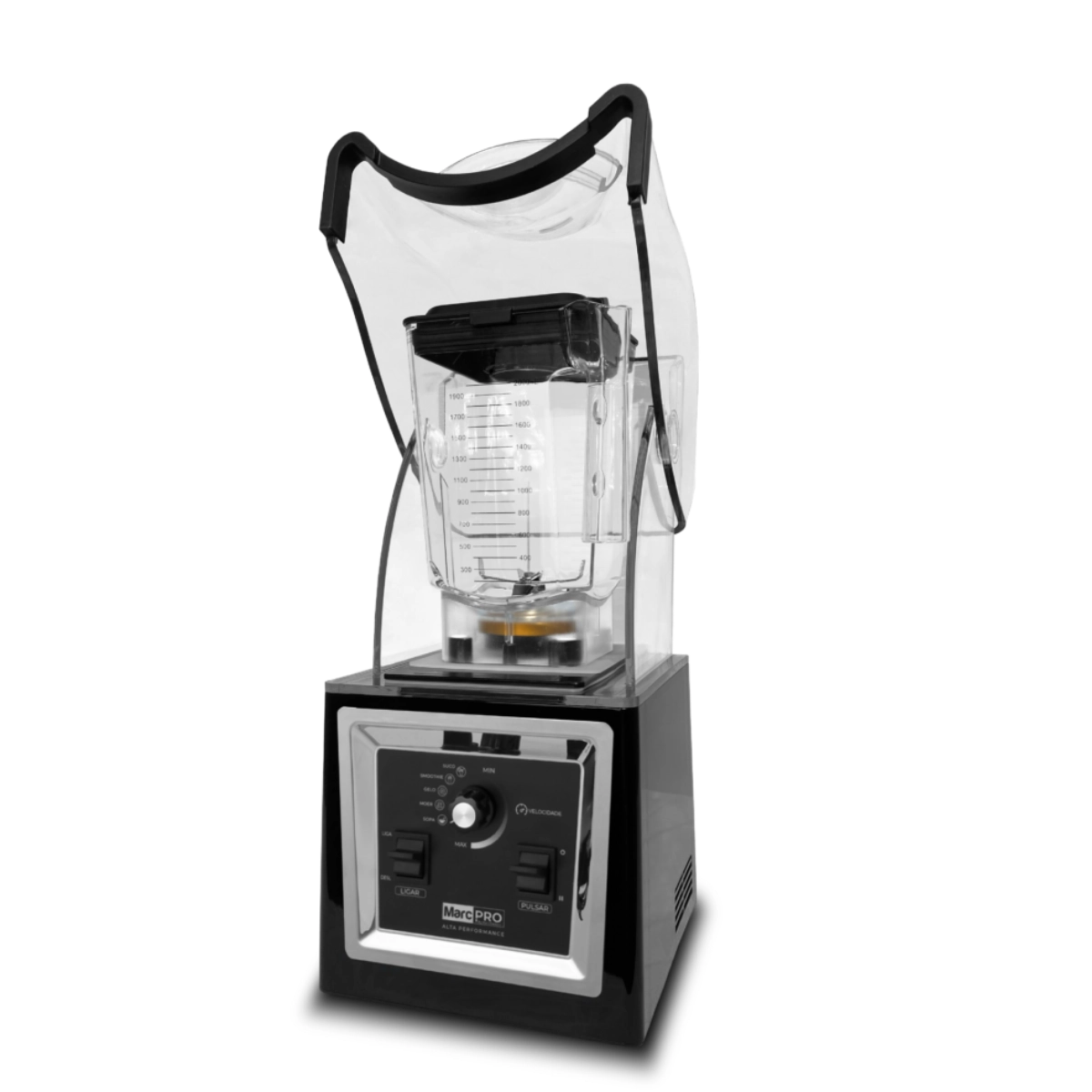 LIQUIDIFICADOR SMART MARCPRO MARCHESONI ALTA RESISTENCIA 220V PRETO
