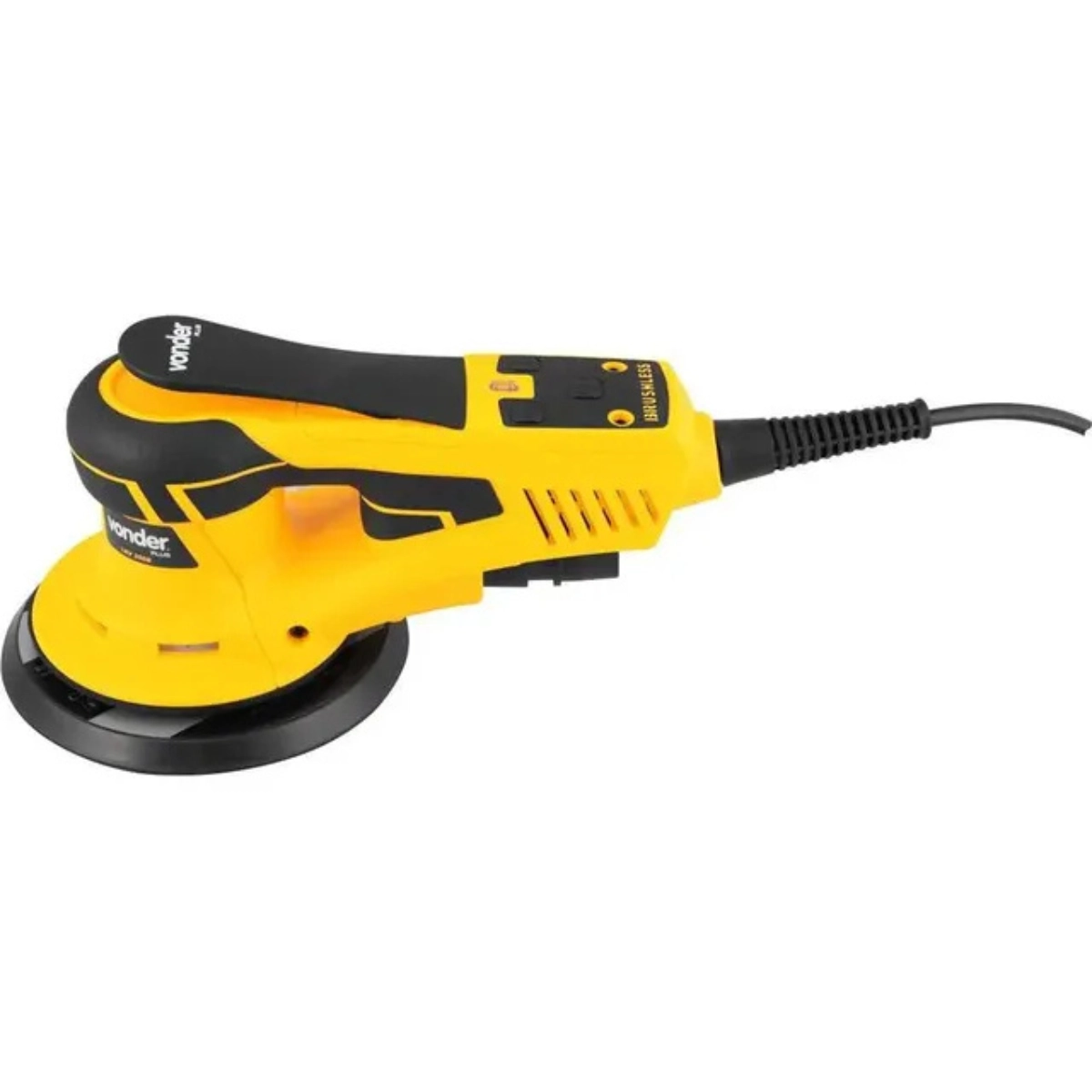 LIXADEIRA ROTO ORBITAL 6'' LRV350B VONDER 220V MOTOR POTENTE DE 350W AMARELO LIXADEIRA ROTO ORBITAL 6'' LRV350B VONDER 220V MOTOR POTENTE DE 350W AMARELO