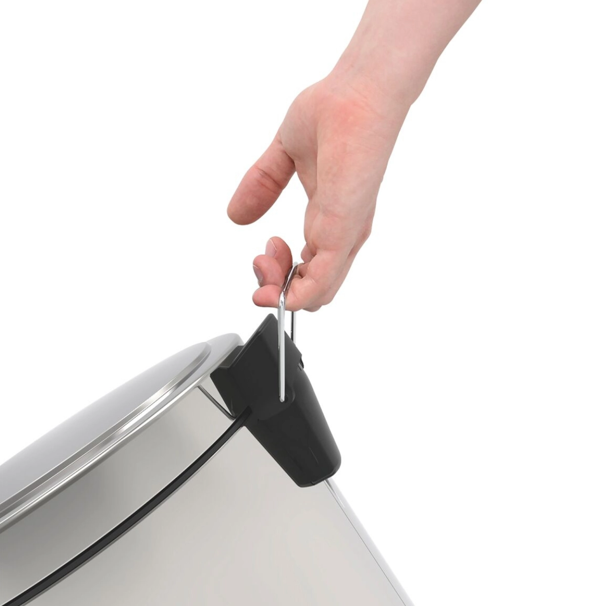 LIXEIRA ACO INOX COM PEDAL BRASIL 12 LITROS TRAMONTINA