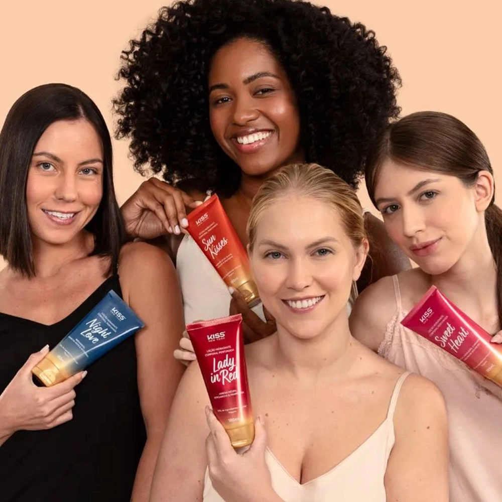 LOÇÃO CORPORAL SUN KISSES 180ML KISS NEW YORK LCB03B