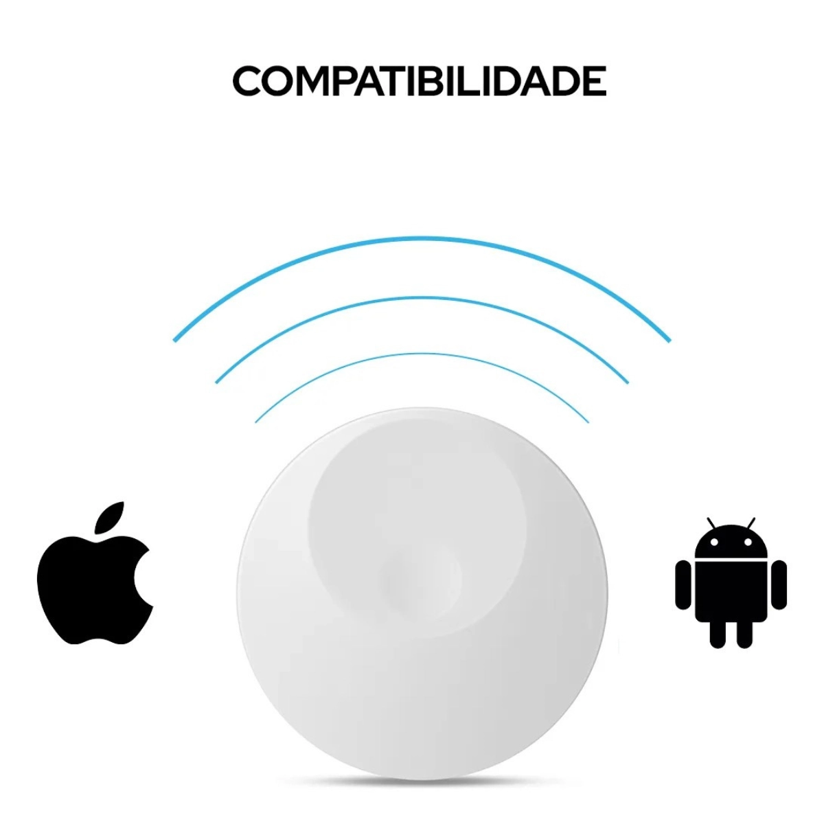 LOCALIZADOR SMART TAG BLUETOOTH WB AIR GPS ANDROID E IOS 50M