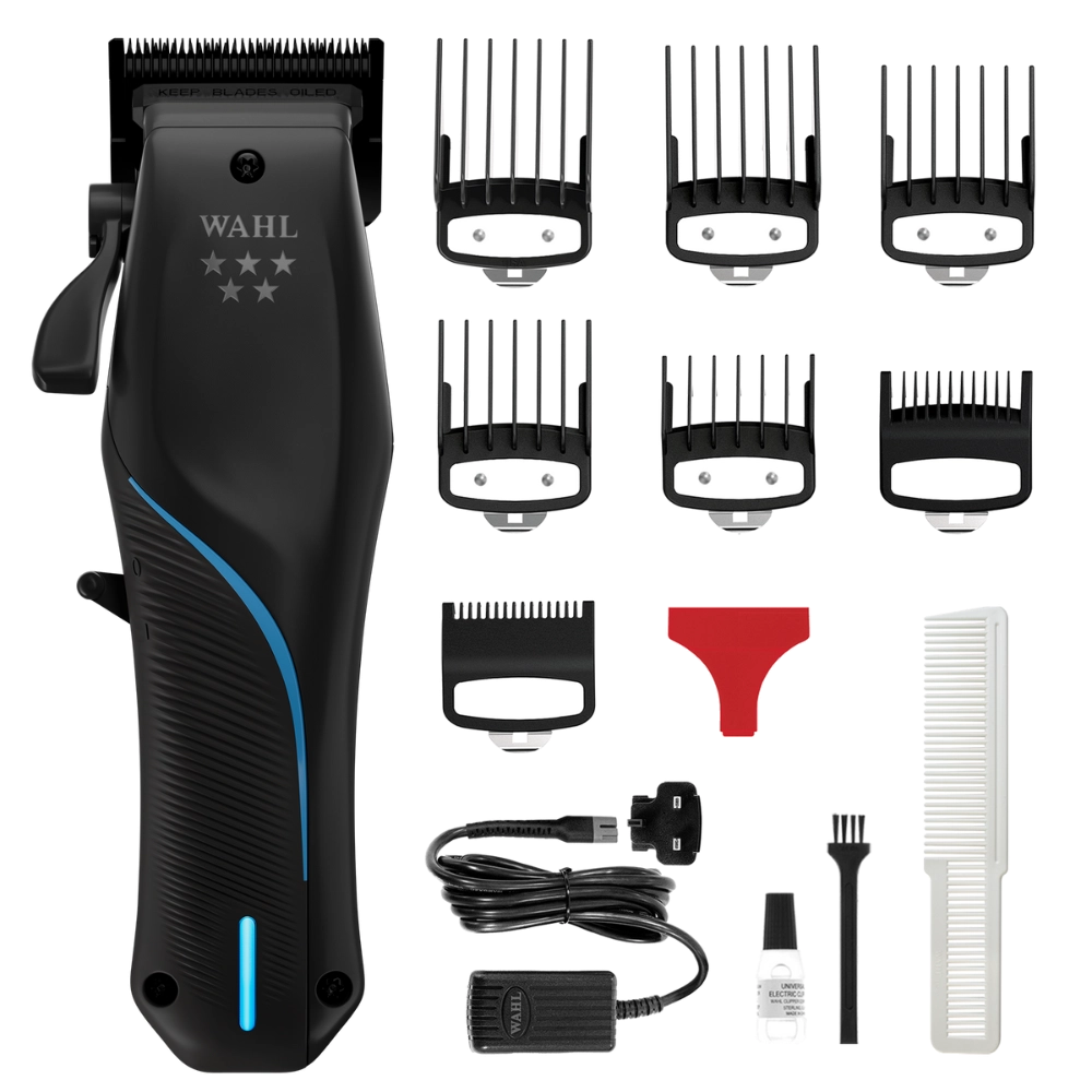 Máquina de Cortar Cabelo sem Fio Wahl Vapor Cordless Black Bivolt