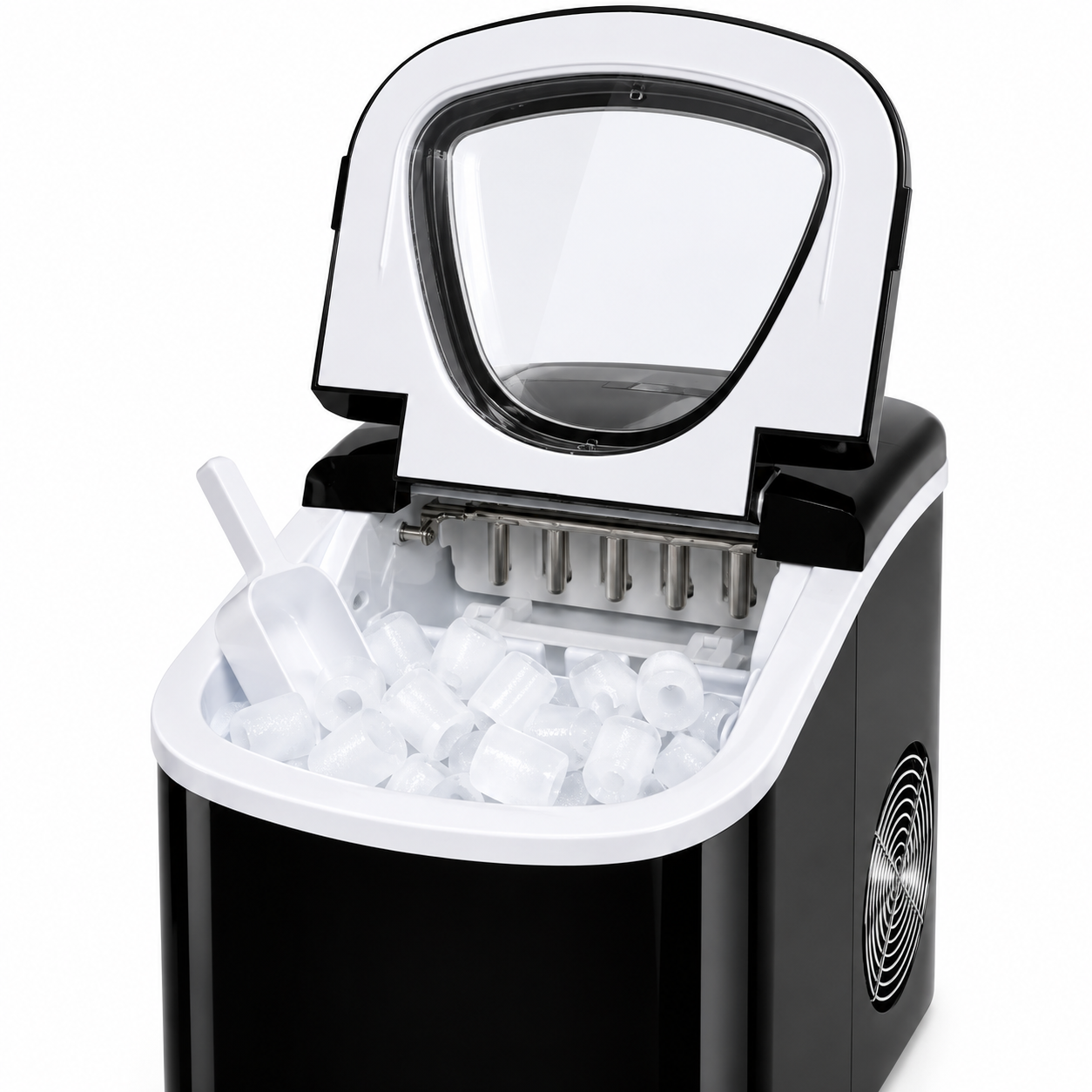 MÁQUINA DE GELO AMVOX AMG 113 PORTÁTIL 13KG/24H 2 TAMANHOS 127V MÁQUINA DE GELO AMVOX AMG 113 PORTÁTIL 13KG/24H 2 TAMANHOS 127V