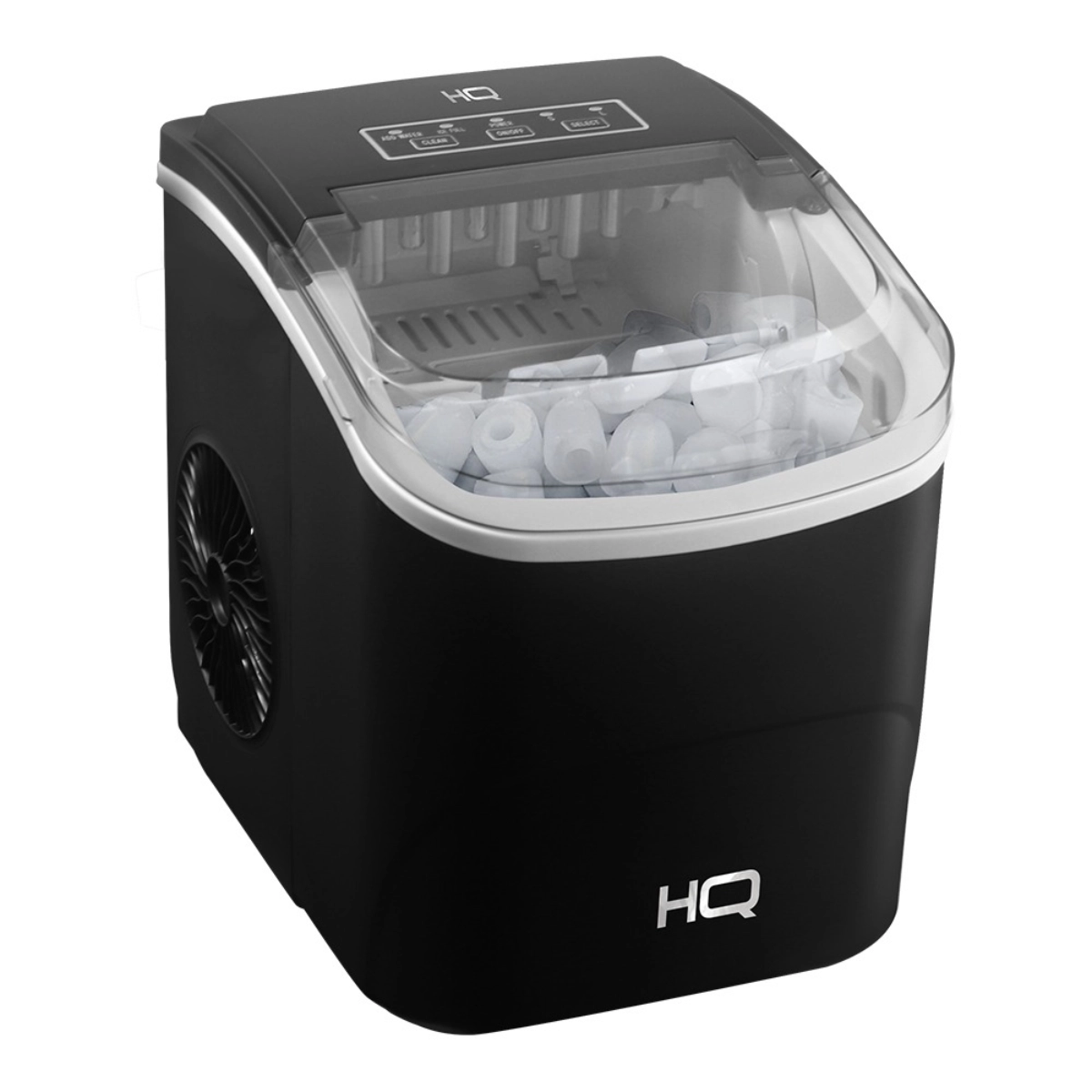 MÁQUINA DE GELO EM CUBOS HQ 12KG TURBO ICE PREMIUM 127V