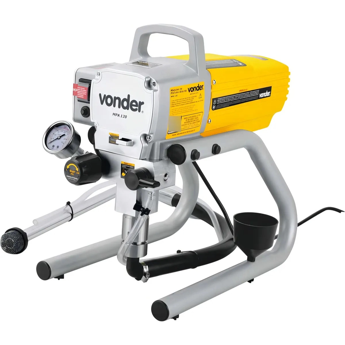 MÁQUINA DE PINTURA AIRLESS 1,2HP MPA120 VONDER 127V VONDER