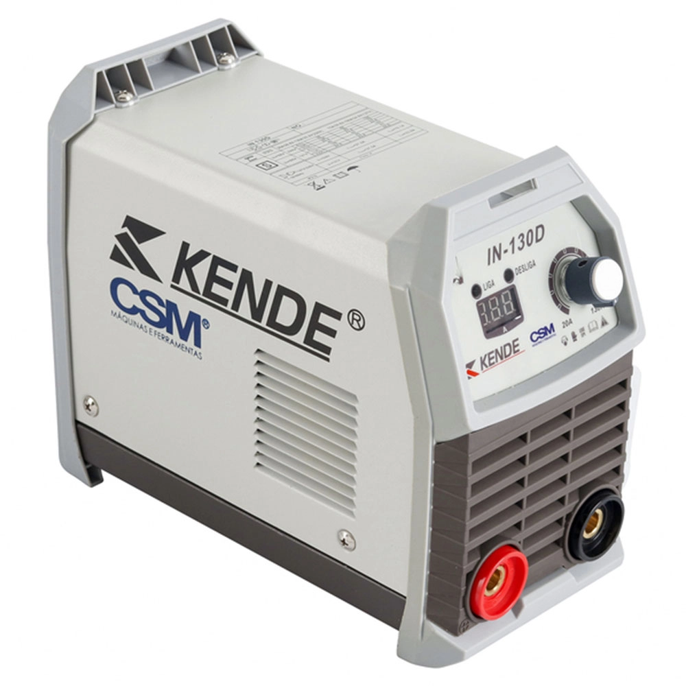 Máquina de Solda Inversora Kende 130a Mma In-130d Bivolt Máquina de Solda Inversora Kende 130a Mma In-130d Bivolt