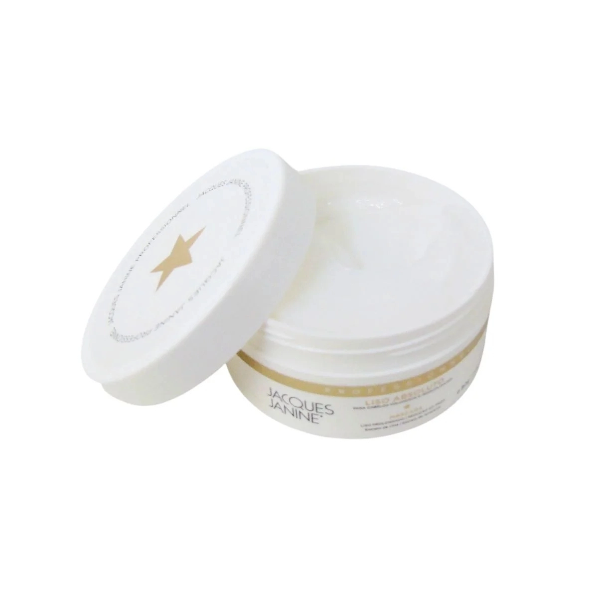 MÁSCARA CAPILAR LISO ABSOLUTO JACQUES JANINE 80G