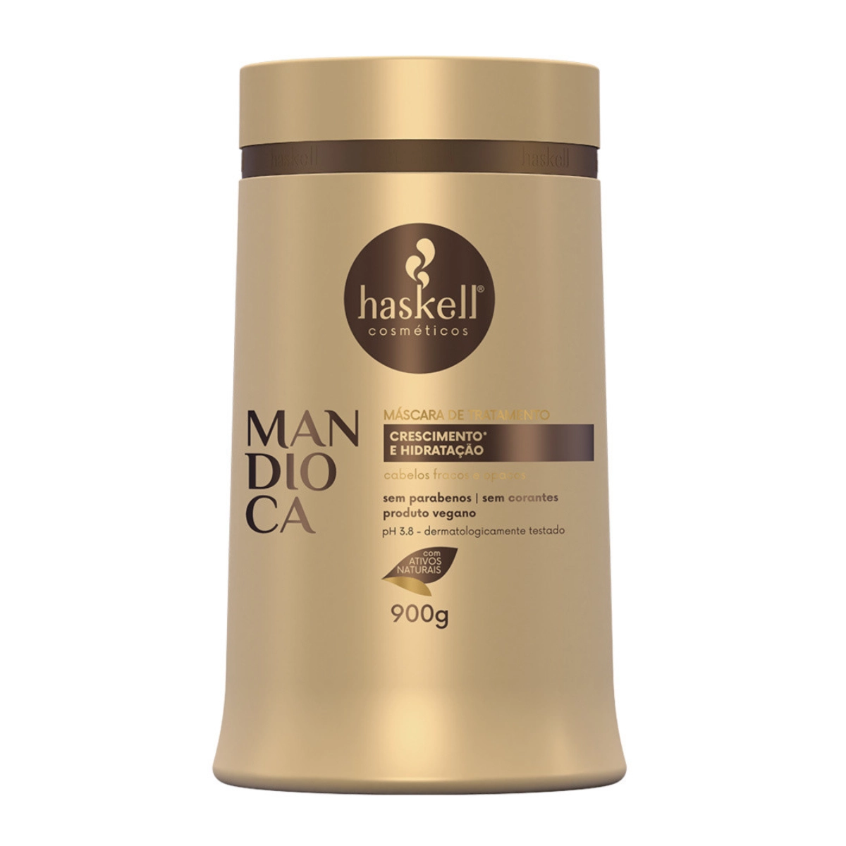 MÁSCARA DE TRATAMENTO CAPILAR MANDIOCA 900G - HASKELL