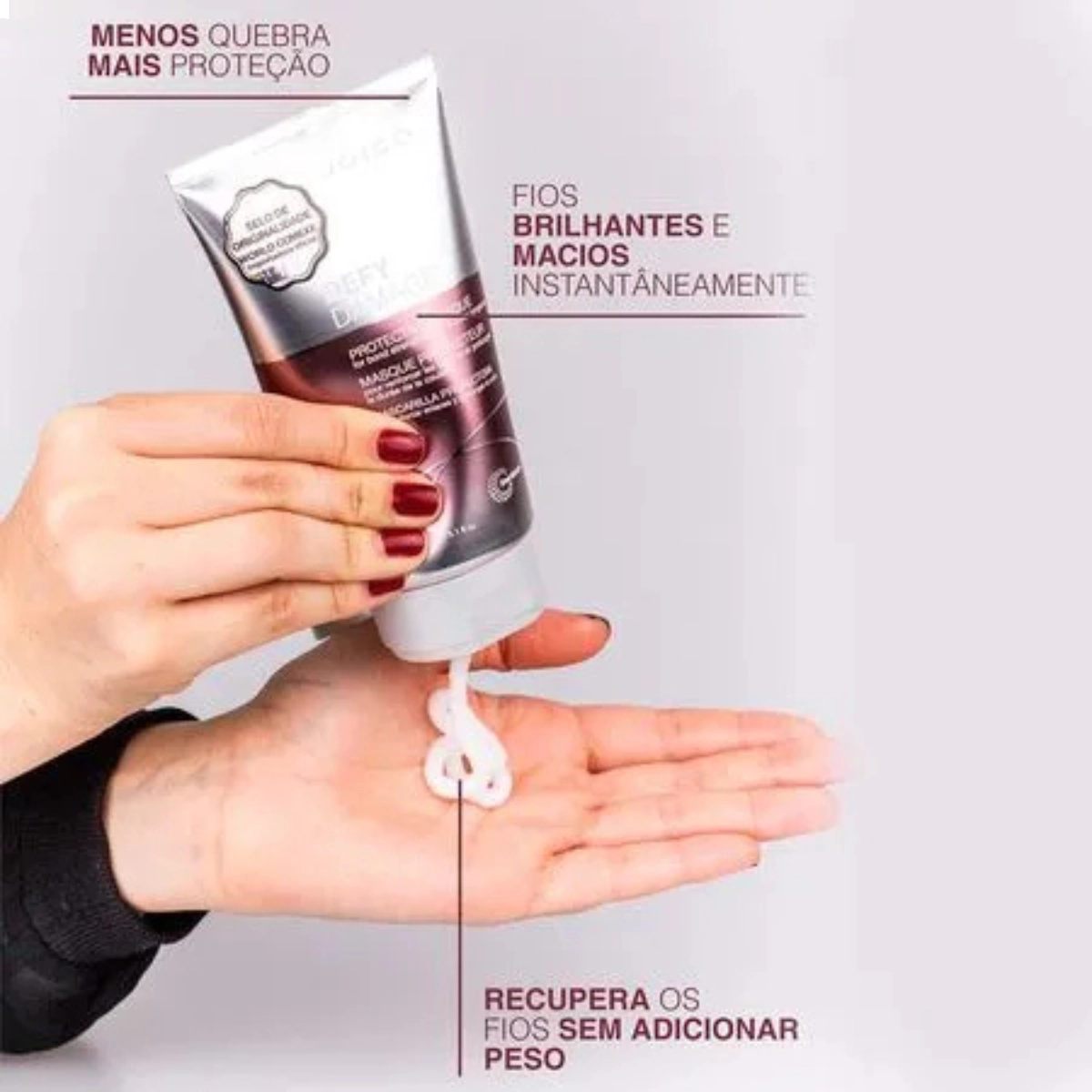 MÁSCARA NUTRITIVA E PROTETORA DE DANOS JOICO DEFY DAMAGE 150 ML