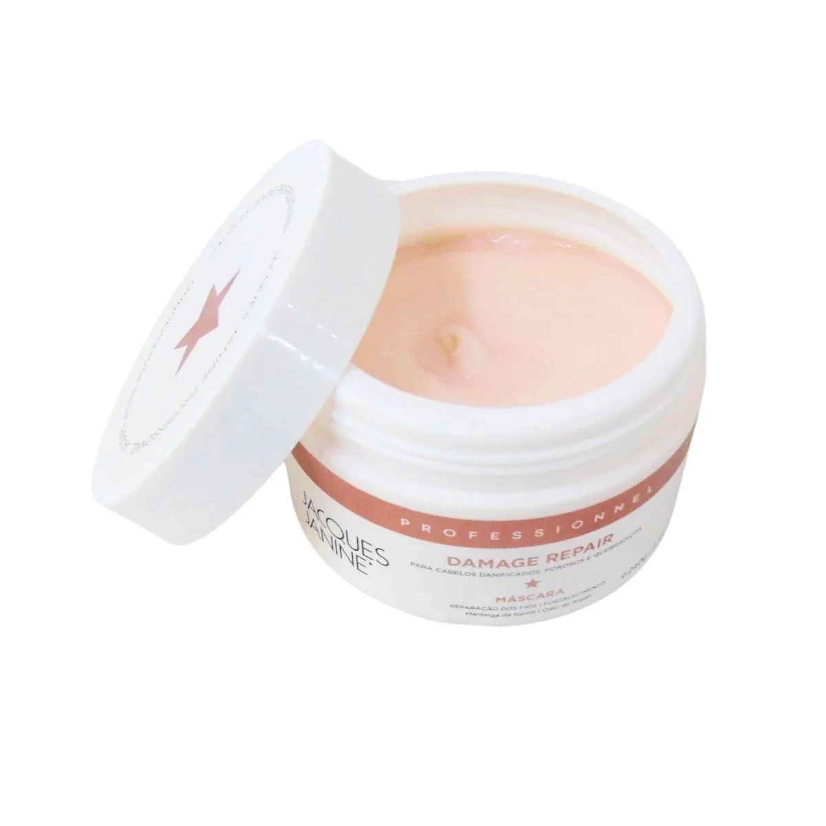 MÁSCARA PROFISSIONAL CAPILAR REPARADOR DE DANOS JACQUES JANINE 240G MÁSCARA PROFISSIONAL CAPILAR REPARADOR DE DANOS JACQUES JANINE 240G