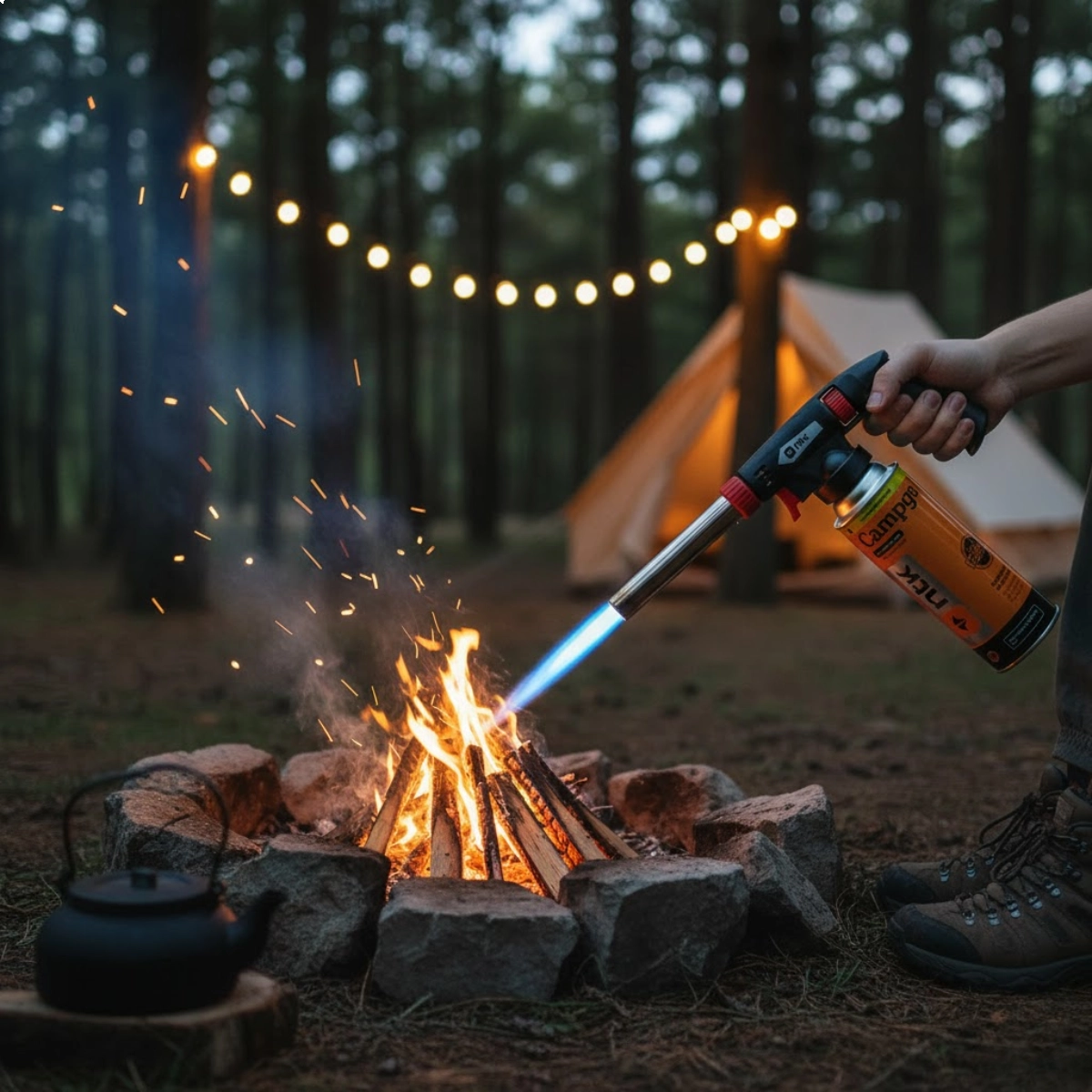 MAÇARICO PORTATIL IGNIÇÃO AUTOMÁTICA IKON NAUTIKA