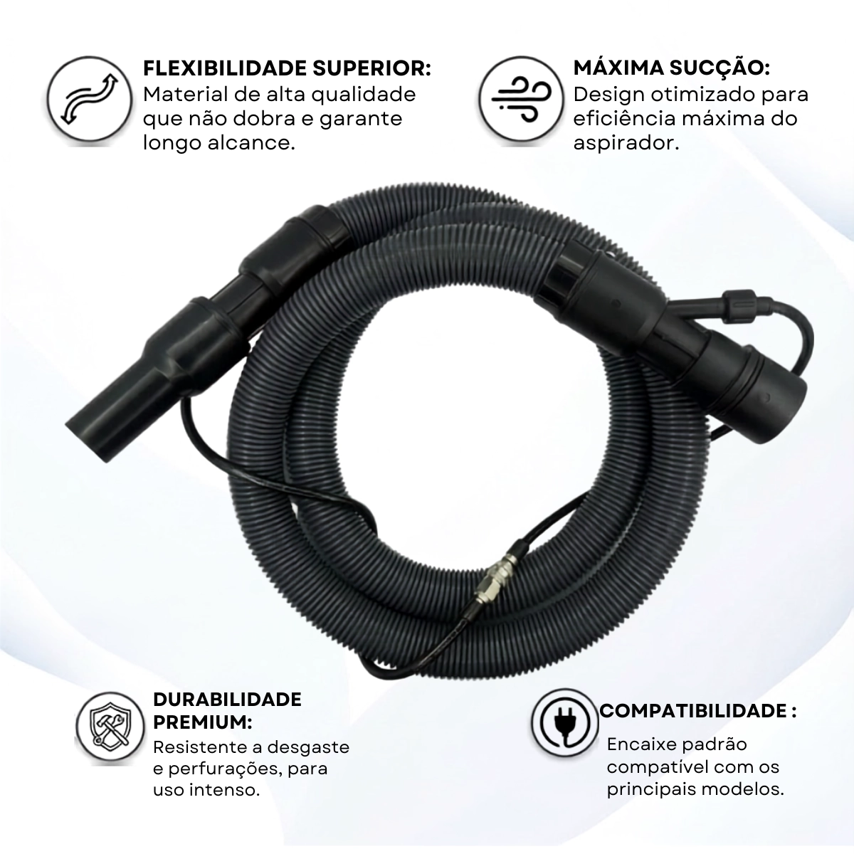 MANGUEIRA EXTRATORA D32 COM PONTEIRA 2M IPC