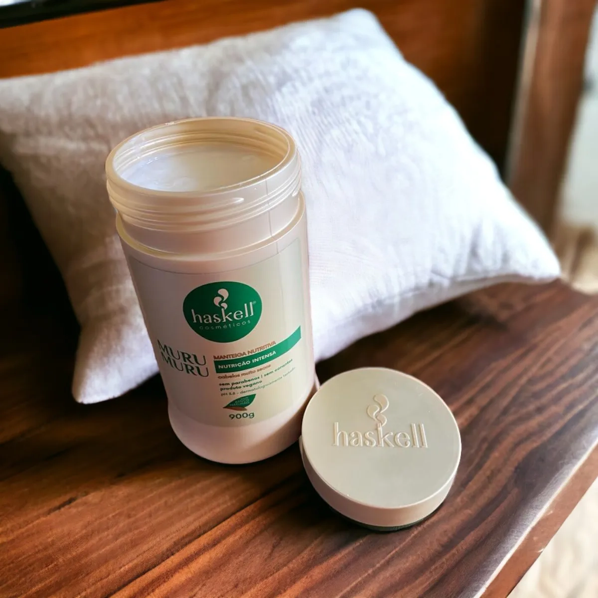 MANTEIGA CAPILAR NUTRITIVA MURUMURU 900GR HASKELL