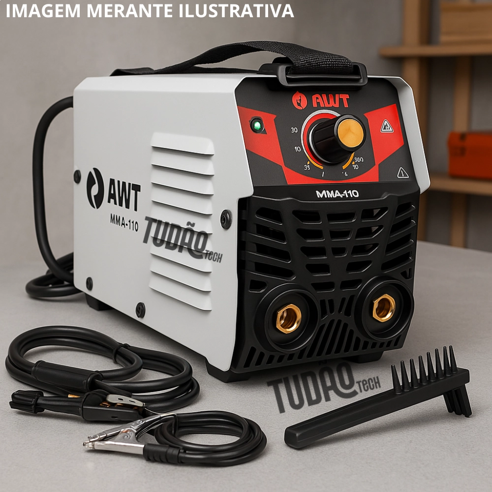 Maq. Solda Awt Invers.Mma Mma100 Economic Mono 220v